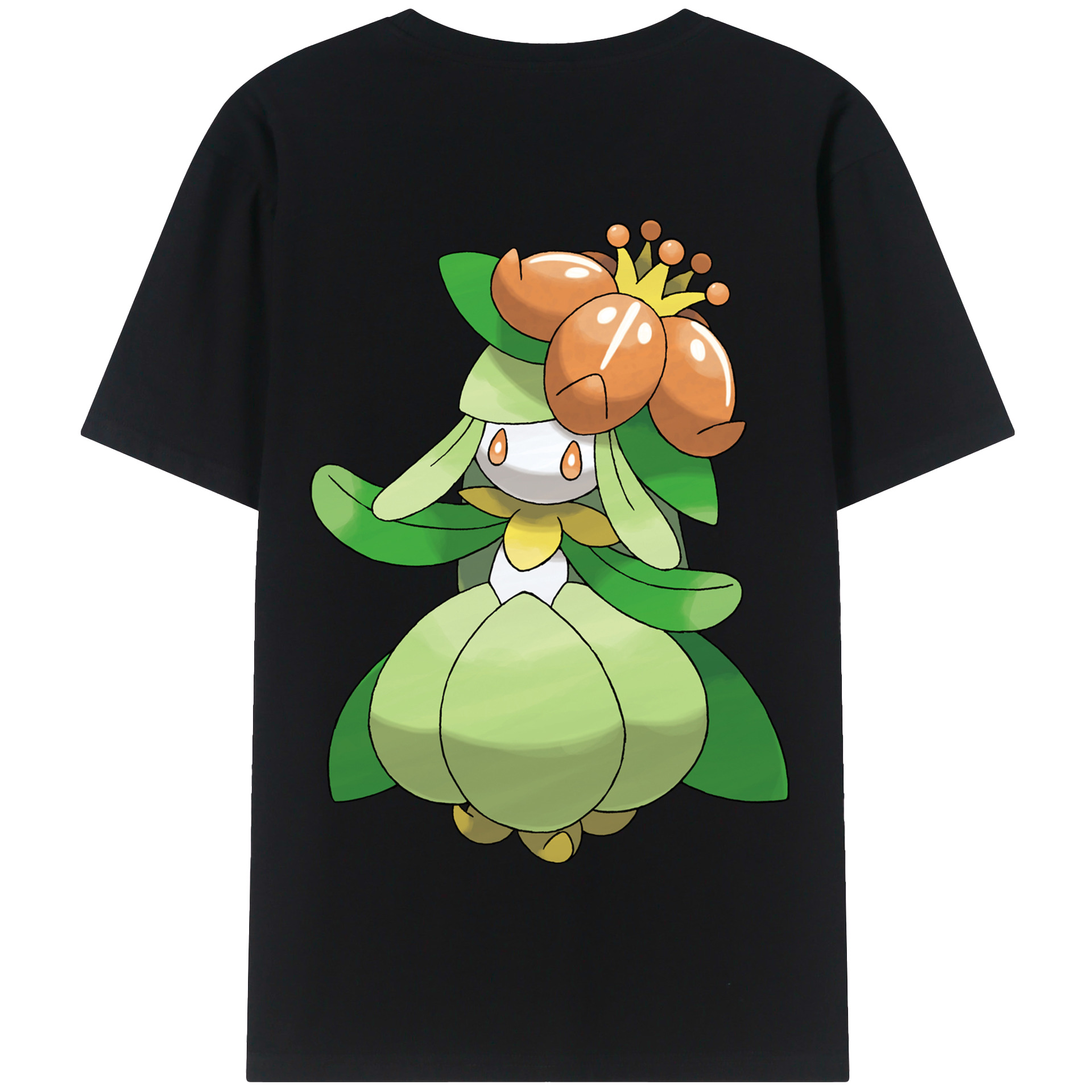 （画像用） ポケットモンスター Pokémon 綿100％半袖Tシャツ（背面プリント）