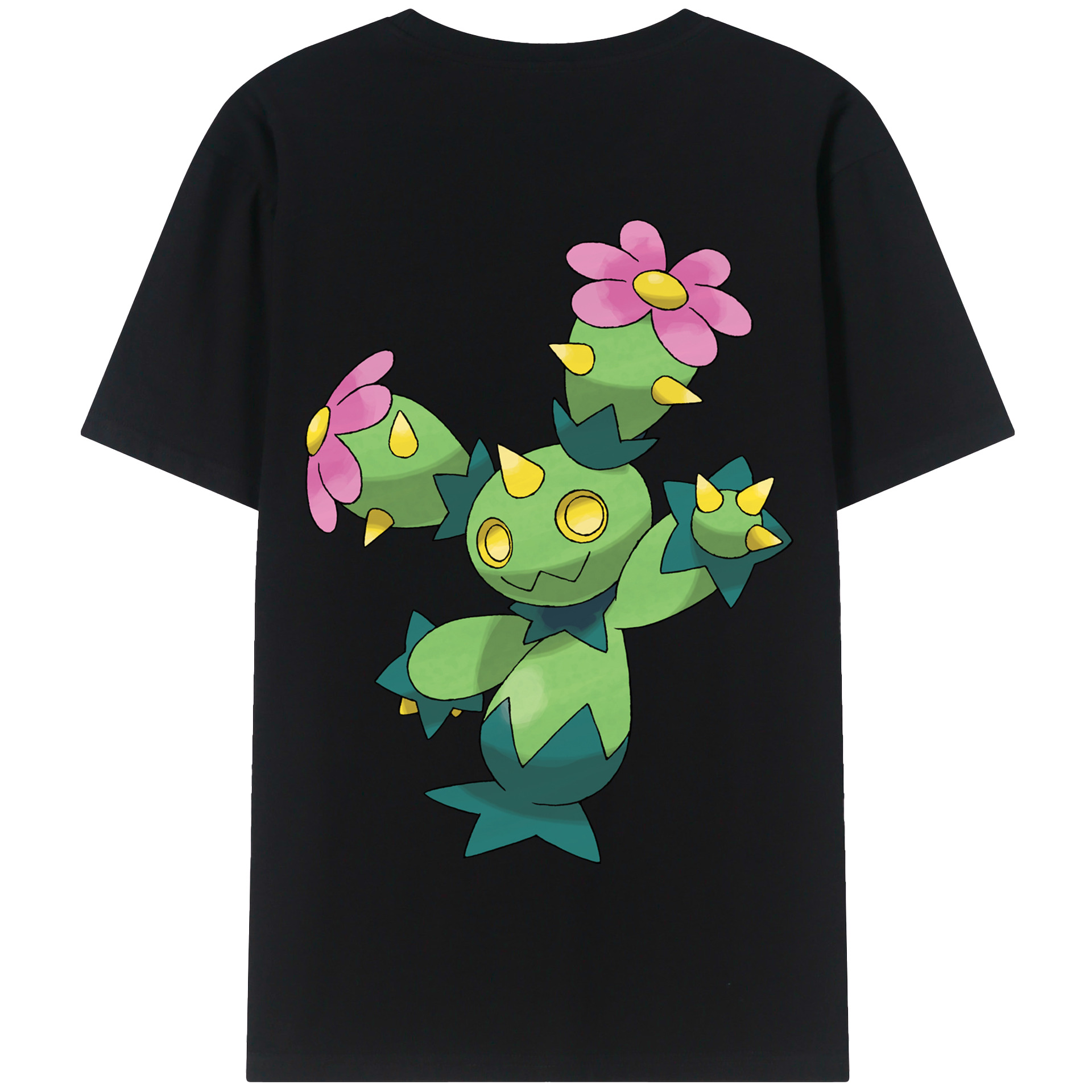 （画像用） ポケットモンスター Pokémon 綿100％半袖Tシャツ（背面プリント）