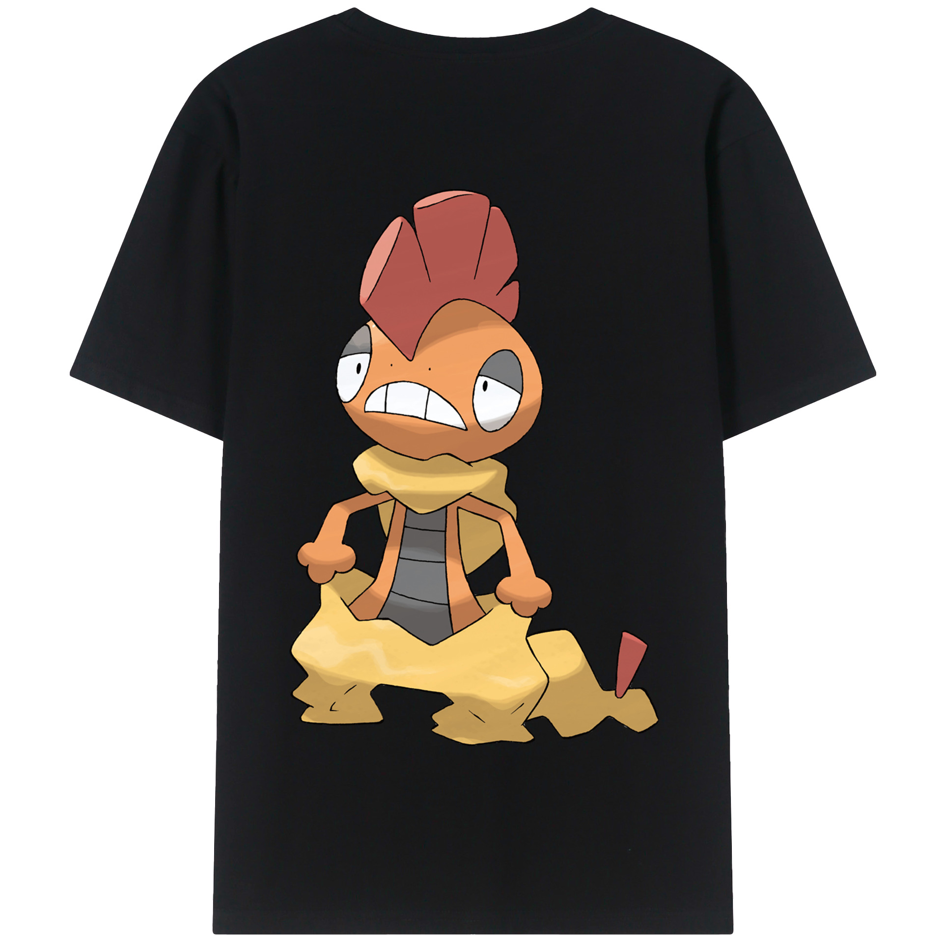（画像用） ポケットモンスター Pokémon 綿100％半袖Tシャツ（背面プリント）