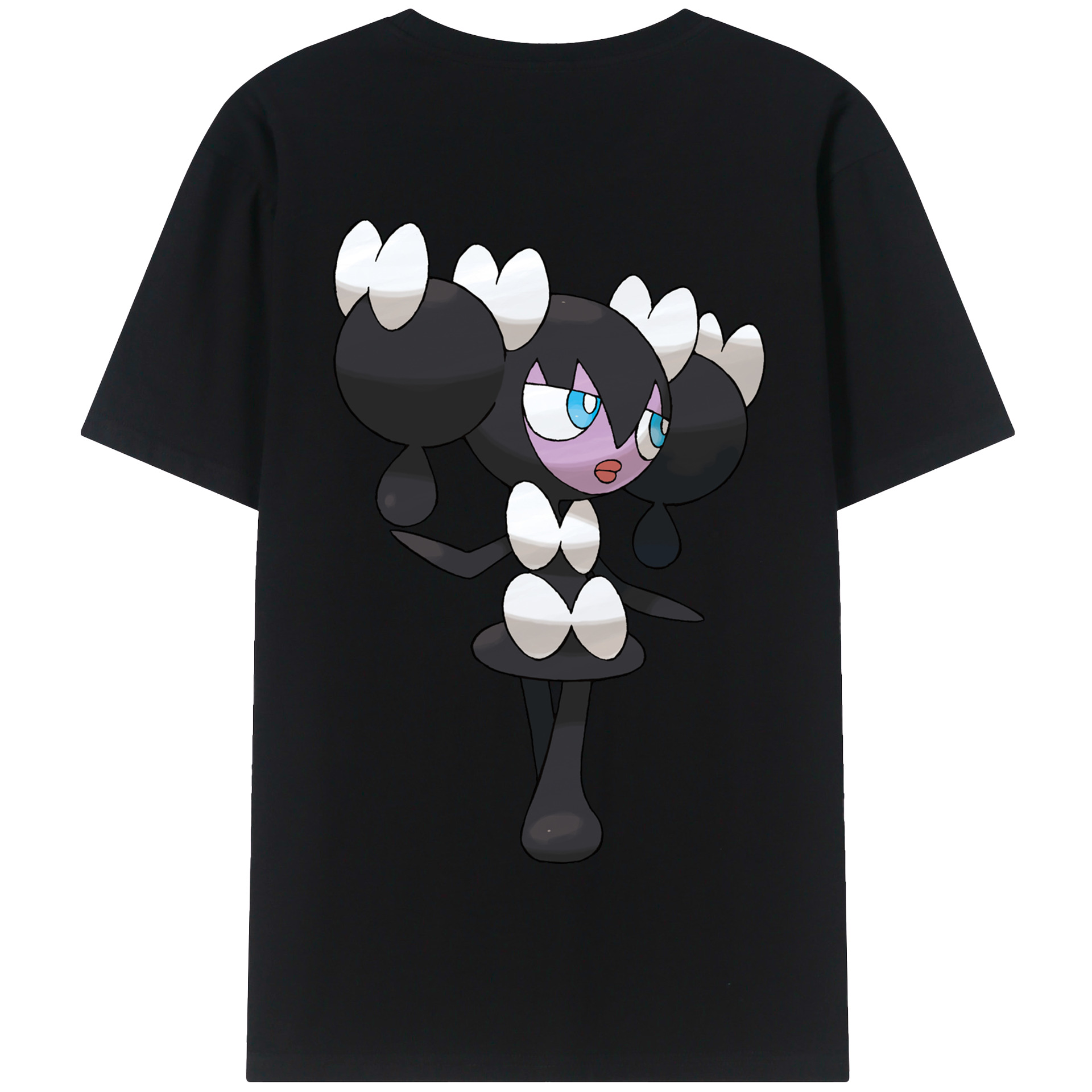 （画像用） ポケットモンスター Pokémon 綿100％半袖Tシャツ（背面プリント）