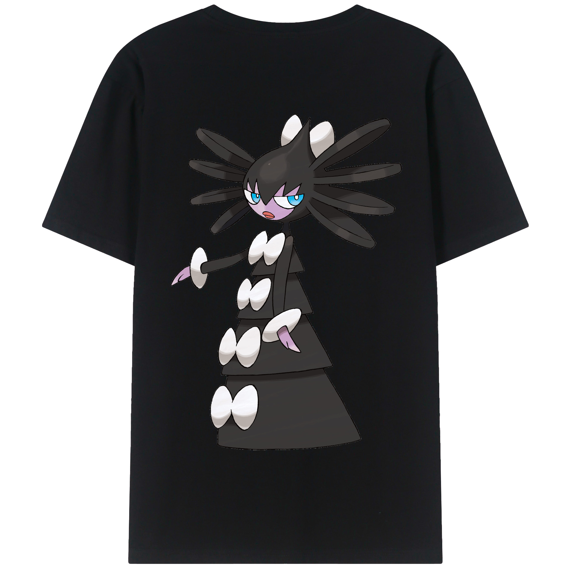 （画像用） ポケットモンスター Pokémon 綿100％半袖Tシャツ（背面プリント）