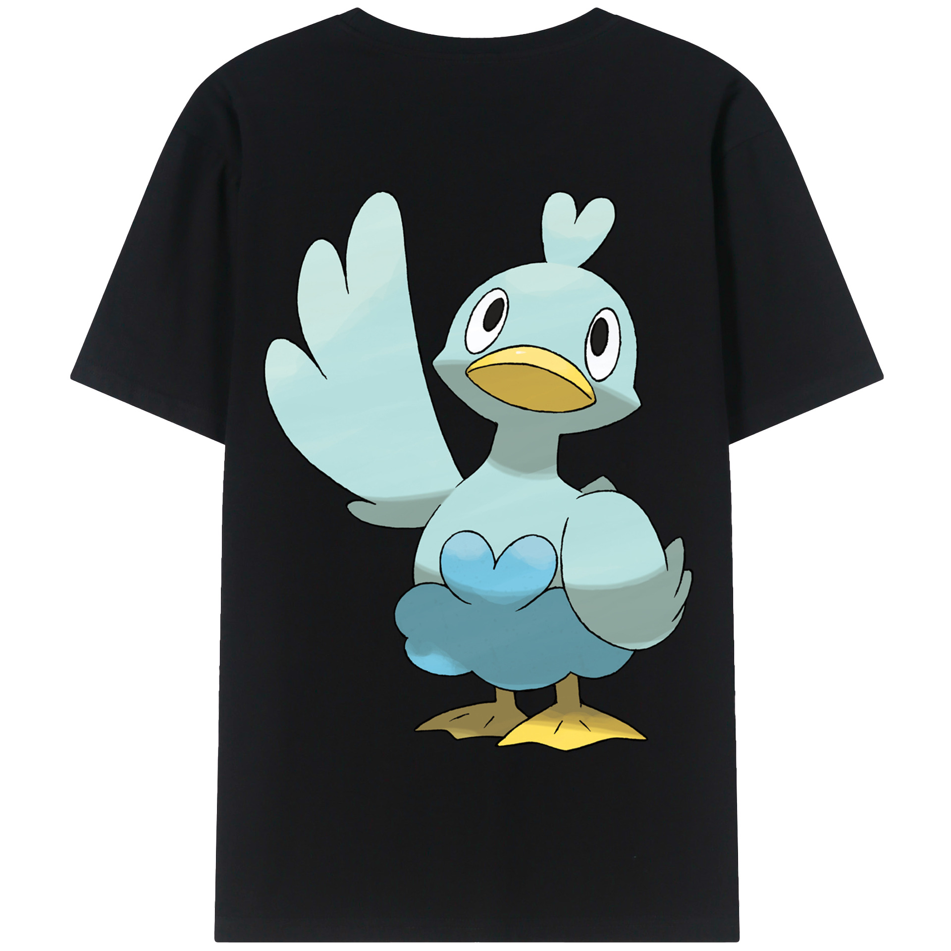 （画像用） ポケットモンスター Pokémon 綿100％半袖Tシャツ（背面プリント）