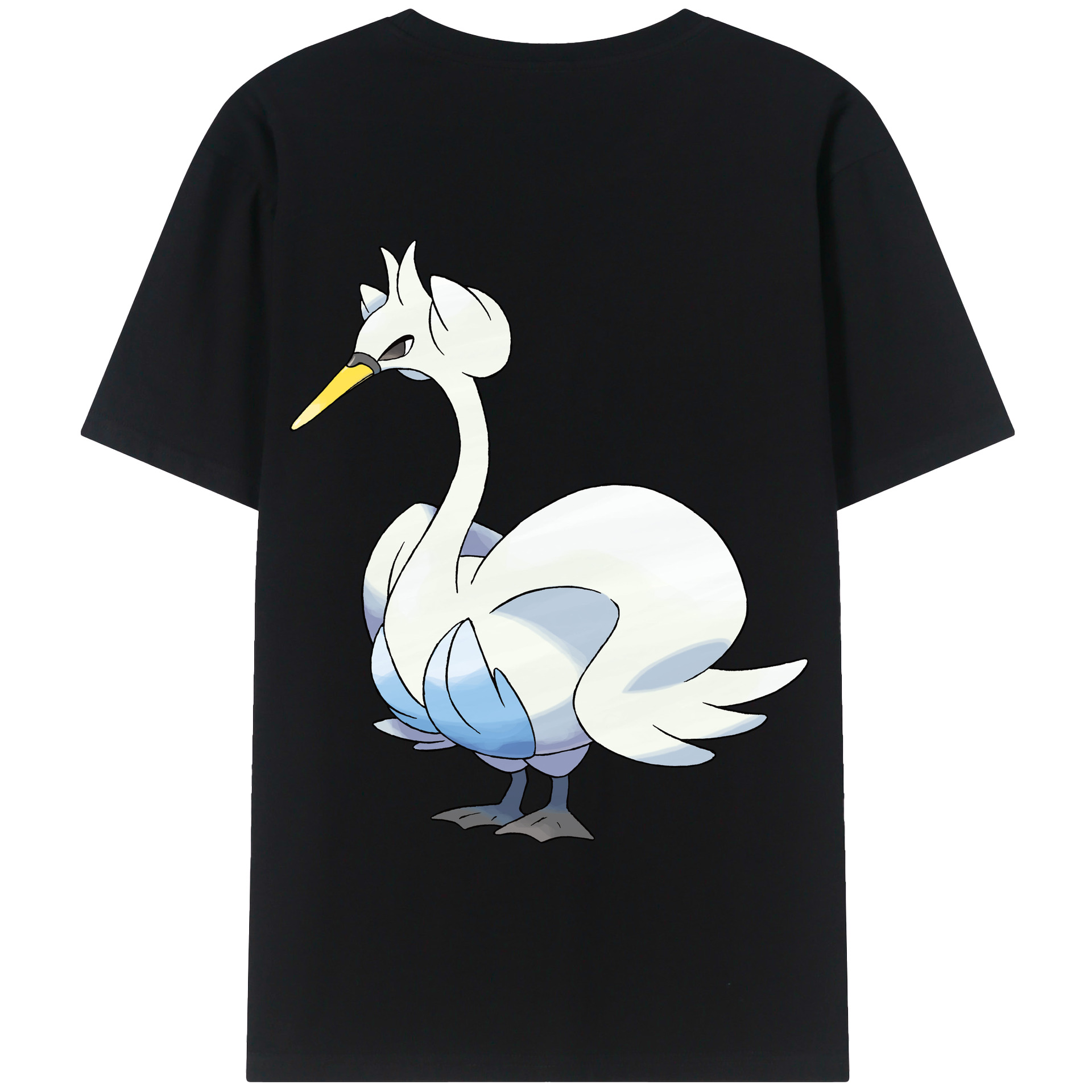 （画像用） ポケットモンスター Pokémon 綿100％半袖Tシャツ（背面プリント）