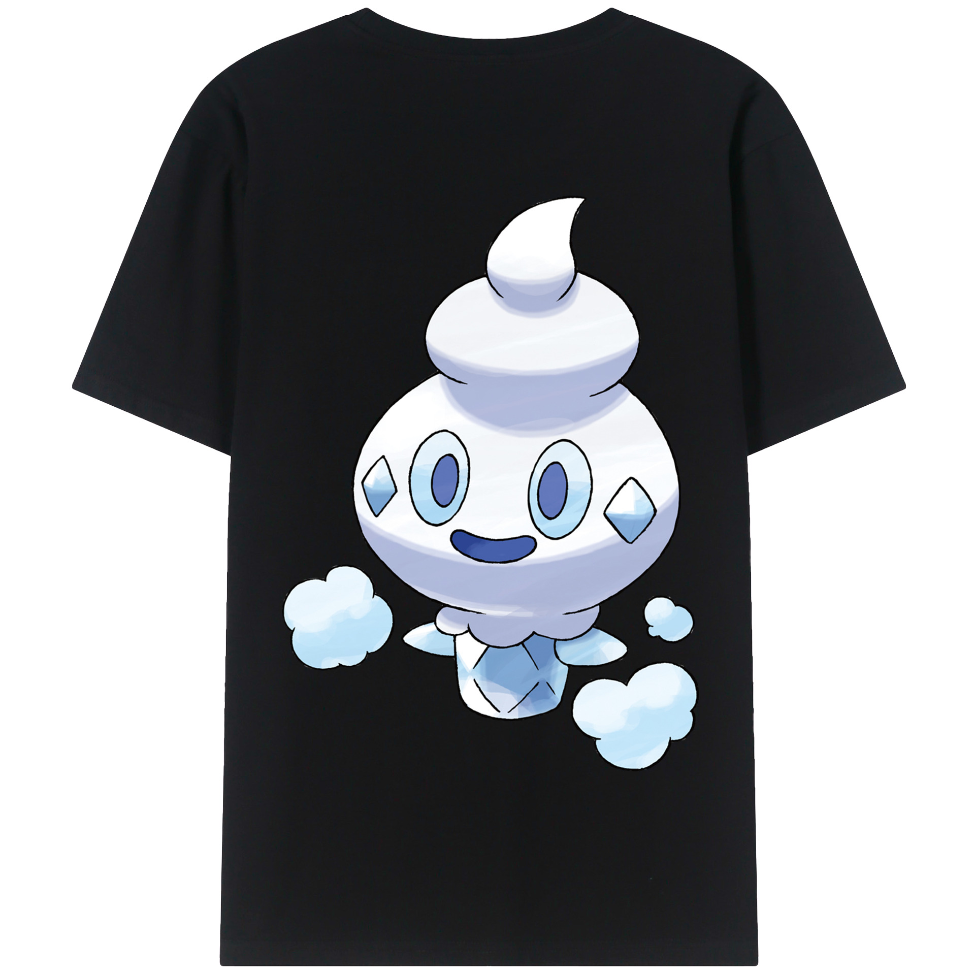 （画像用） ポケットモンスター Pokémon 綿100％半袖Tシャツ（背面プリント）
