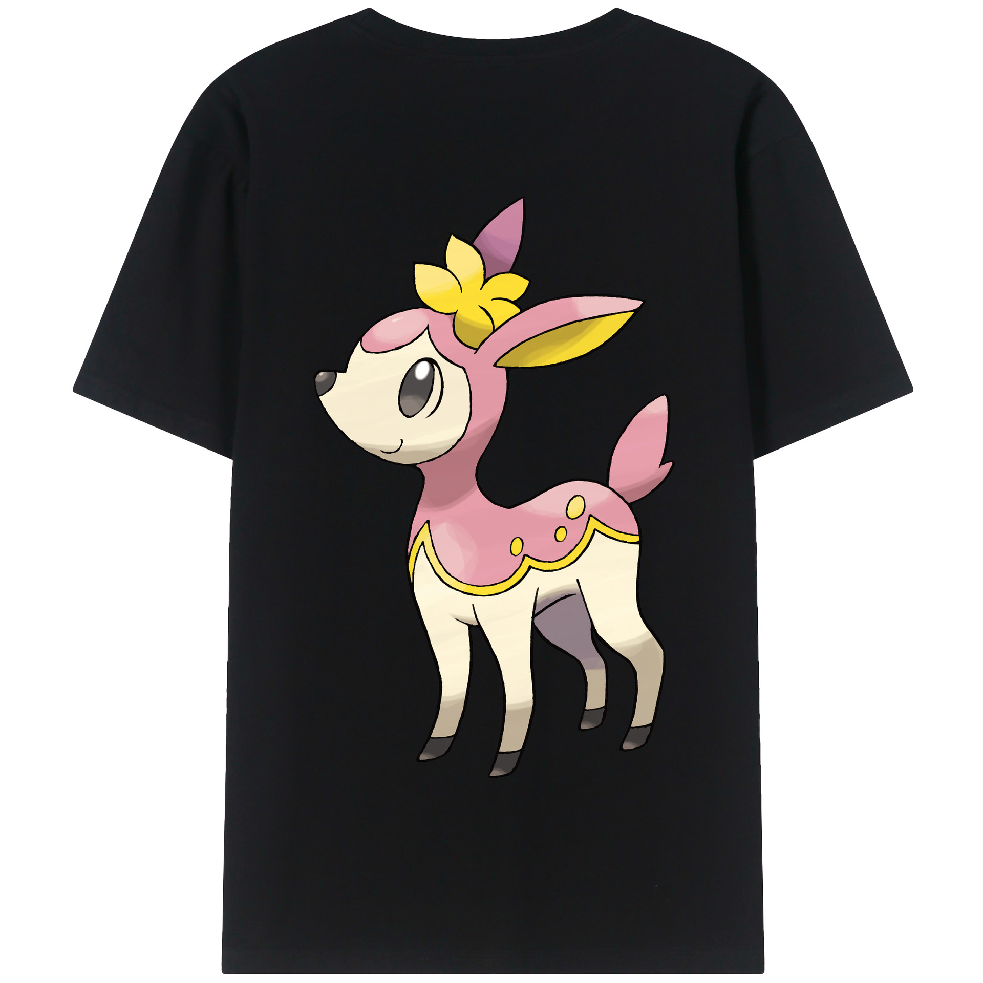 （画像用） ポケットモンスター Pokémon 綿100％半袖Tシャツ（背面プリント）