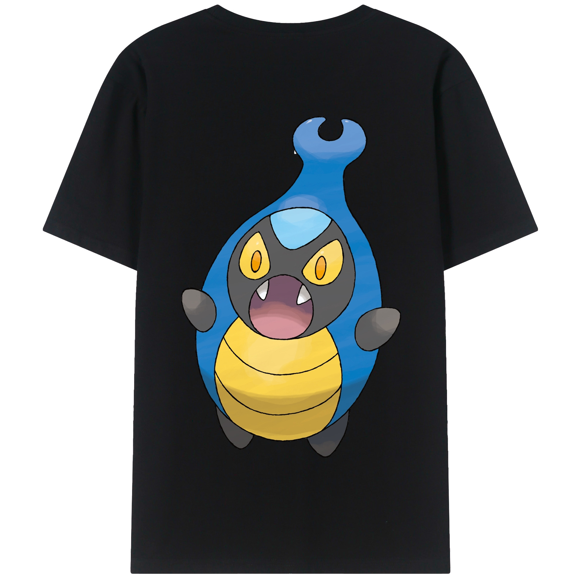 （画像用） ポケットモンスター Pokémon 綿100％半袖Tシャツ（背面プリント）