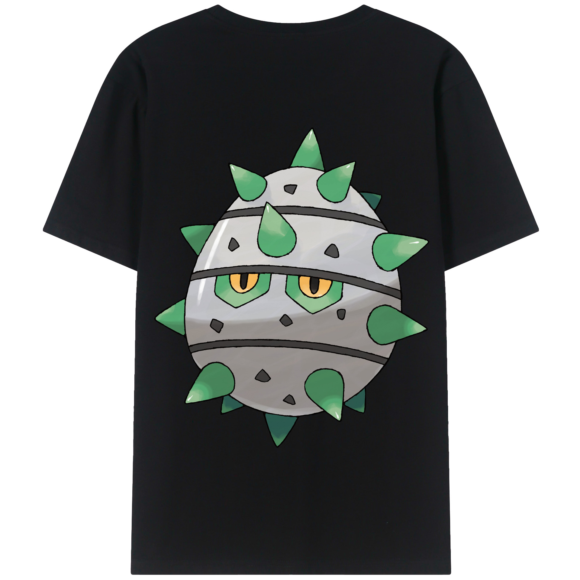 （画像用） ポケットモンスター Pokémon 綿100％半袖Tシャツ（背面プリント）