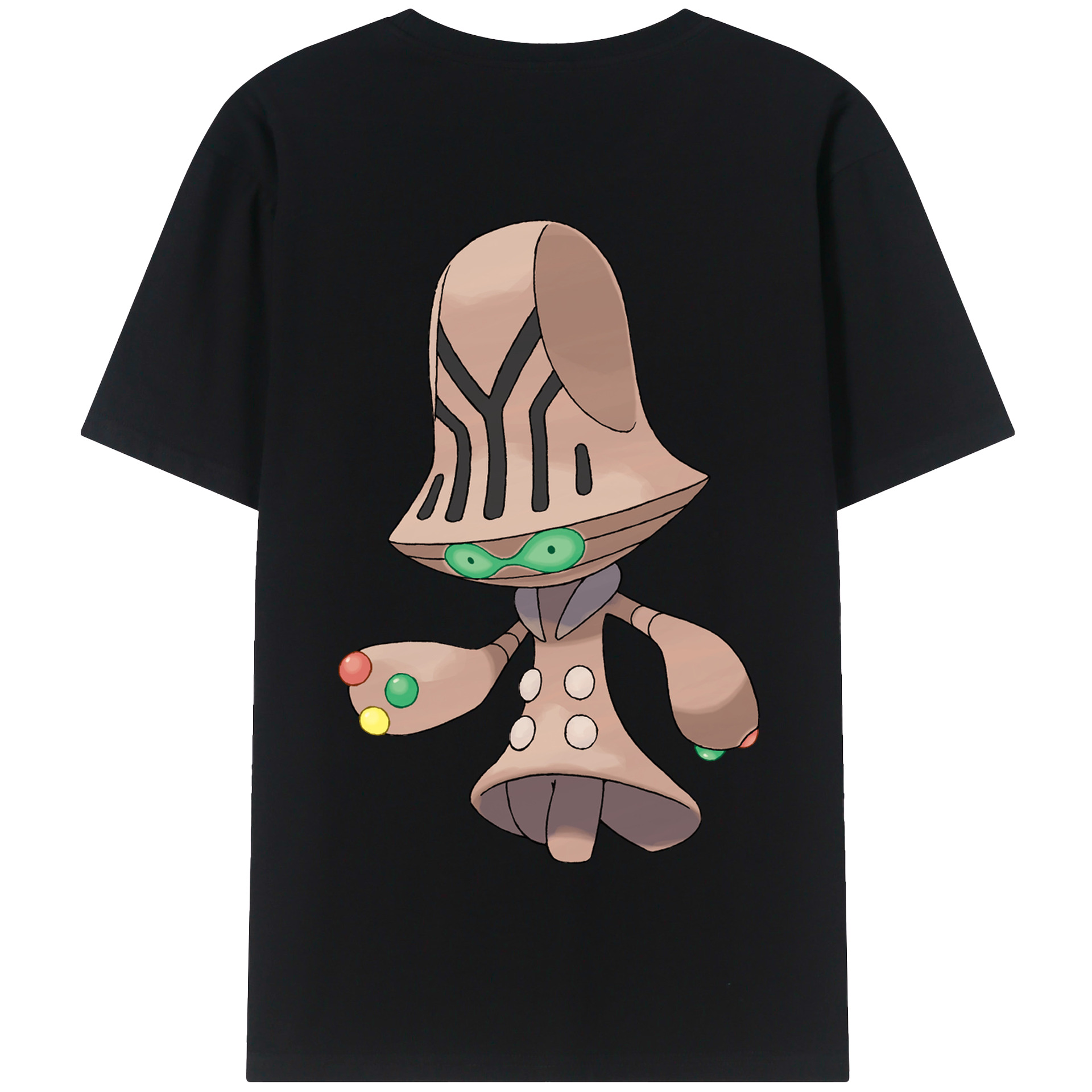 （画像用） ポケットモンスター Pokémon 綿100％半袖Tシャツ（背面プリント）