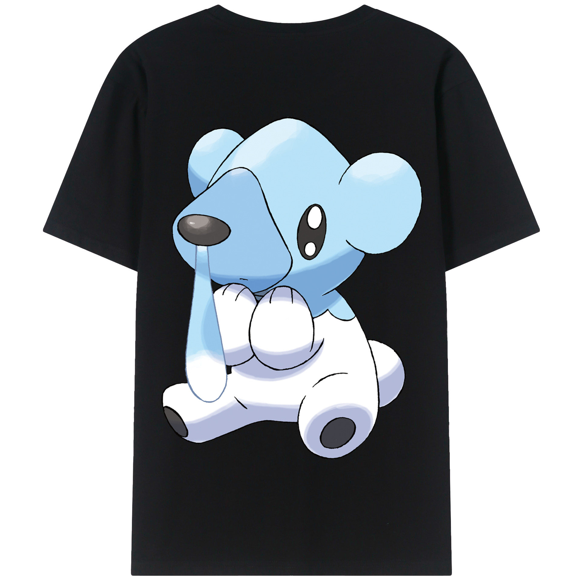 （画像用） ポケットモンスター Pokémon 綿100％半袖Tシャツ（背面プリント）