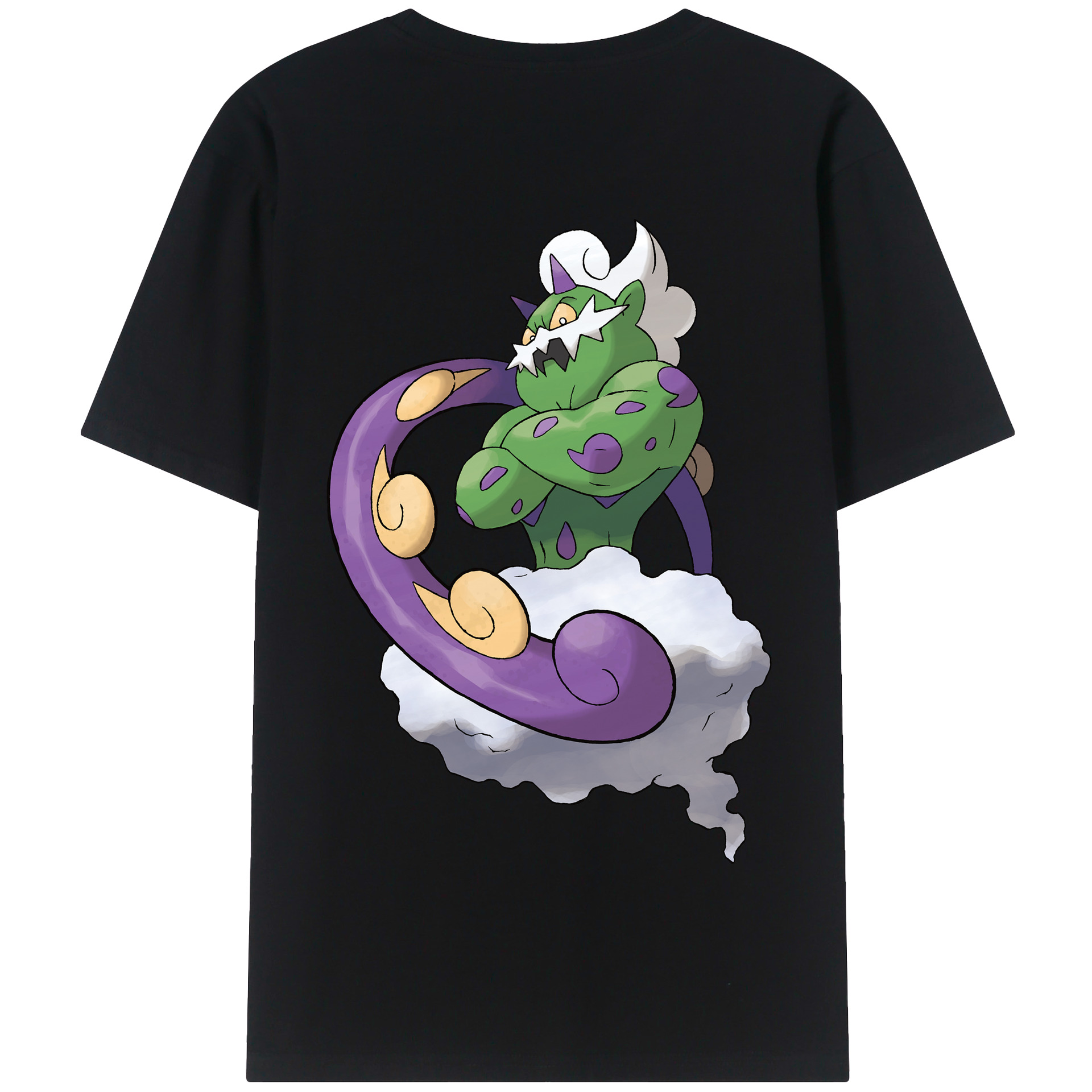（画像用） ポケットモンスター Pokémon 綿100％半袖Tシャツ（背面プリント）