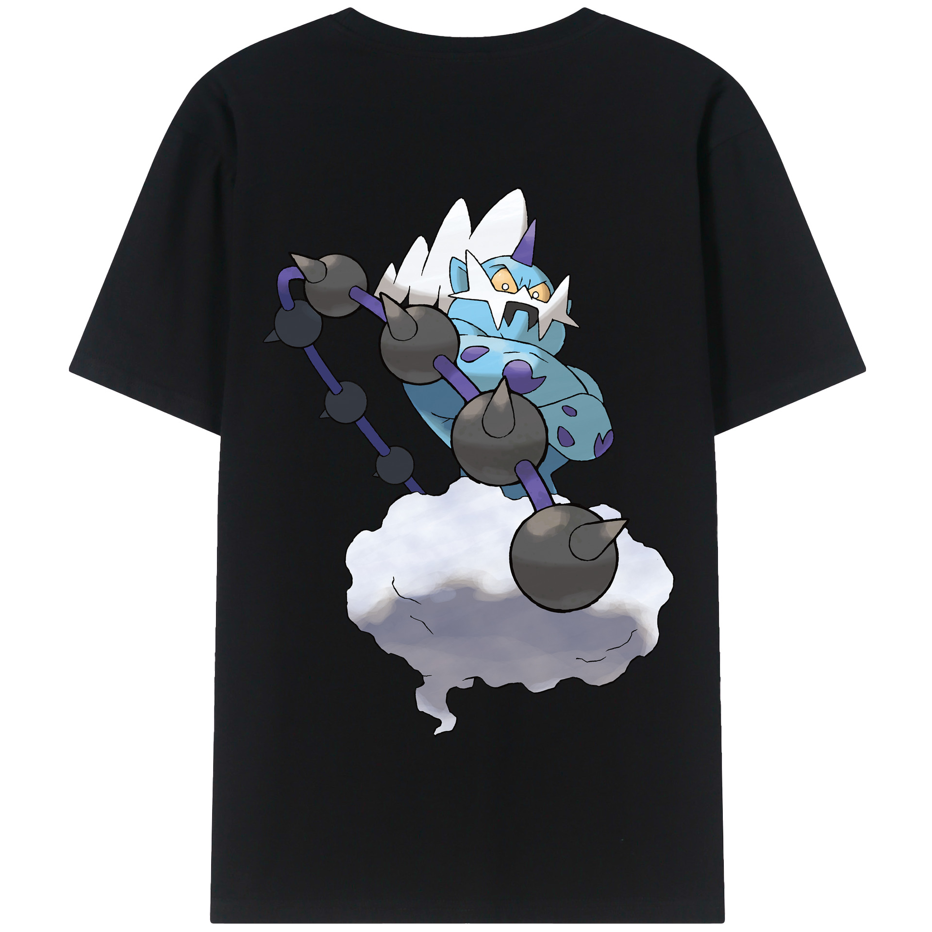 （画像用） ポケットモンスター Pokémon 綿100％半袖Tシャツ（背面プリント）