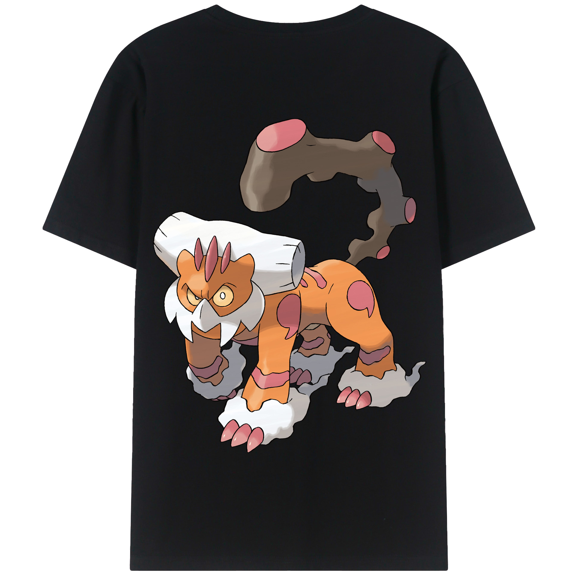 （画像用） ポケットモンスター Pokémon 綿100％半袖Tシャツ（背面プリント）