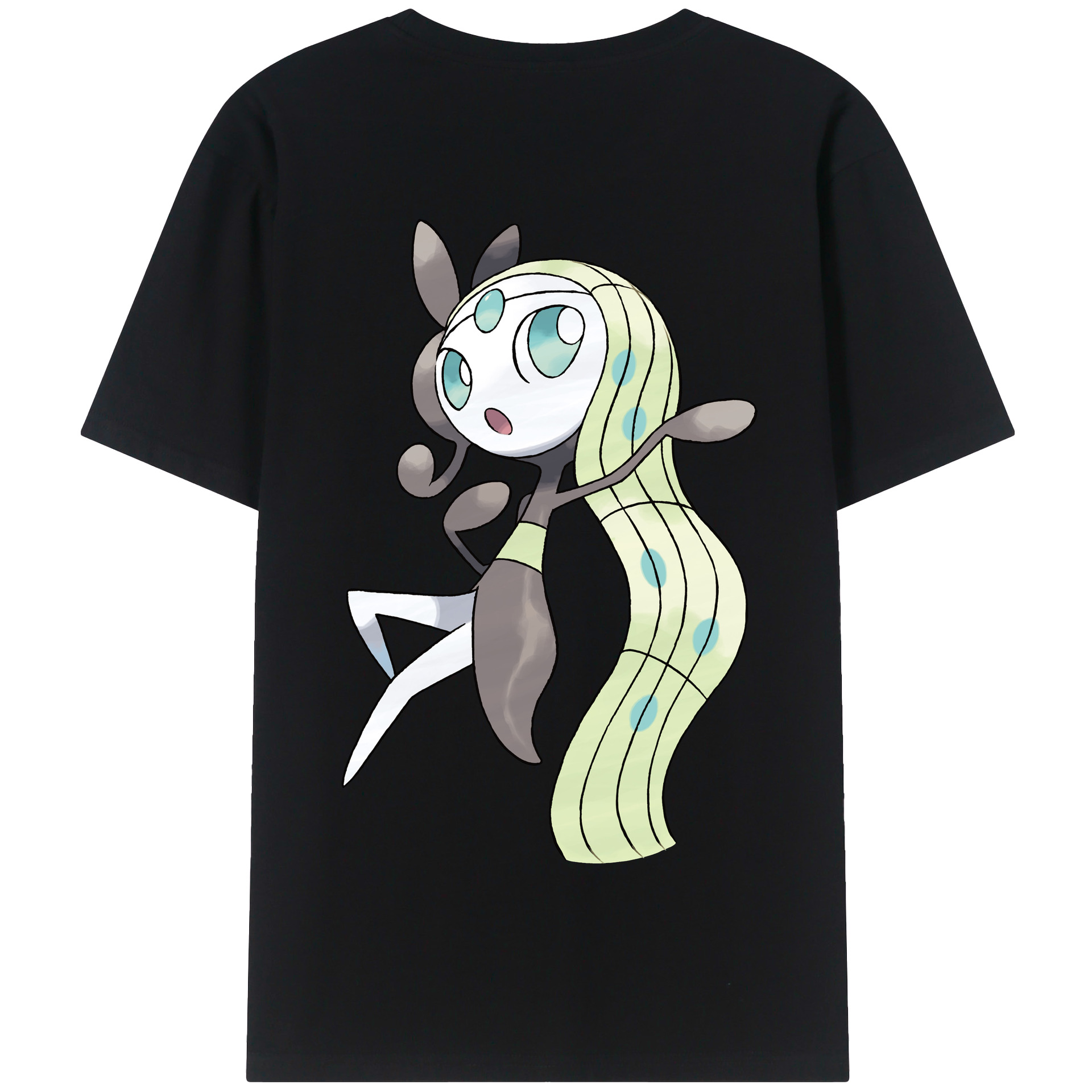 （画像用） ポケットモンスター Pokémon 綿100％半袖Tシャツ（背面プリント）