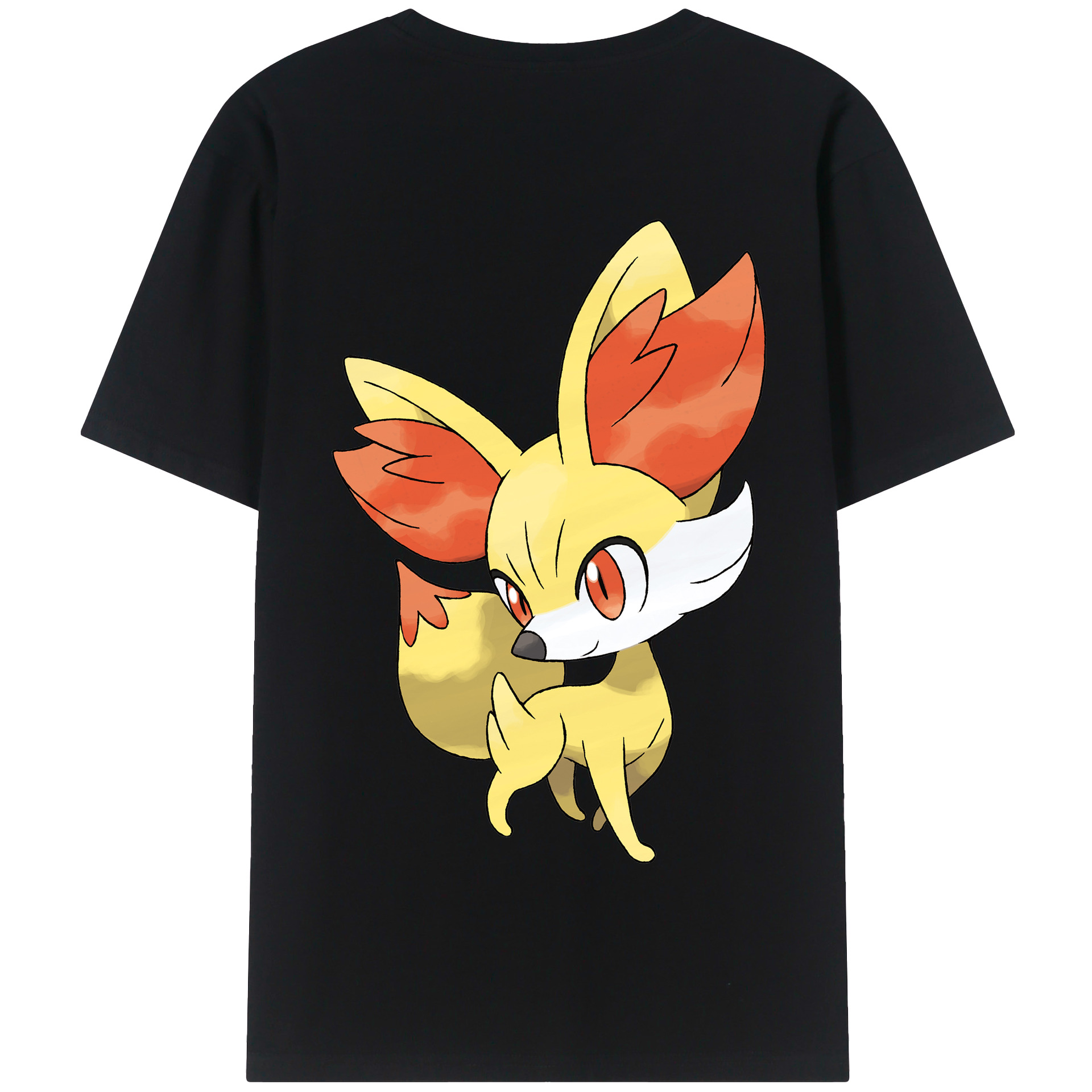 （画像用） ポケットモンスター Pokémon 綿100％半袖Tシャツ（背面プリント）