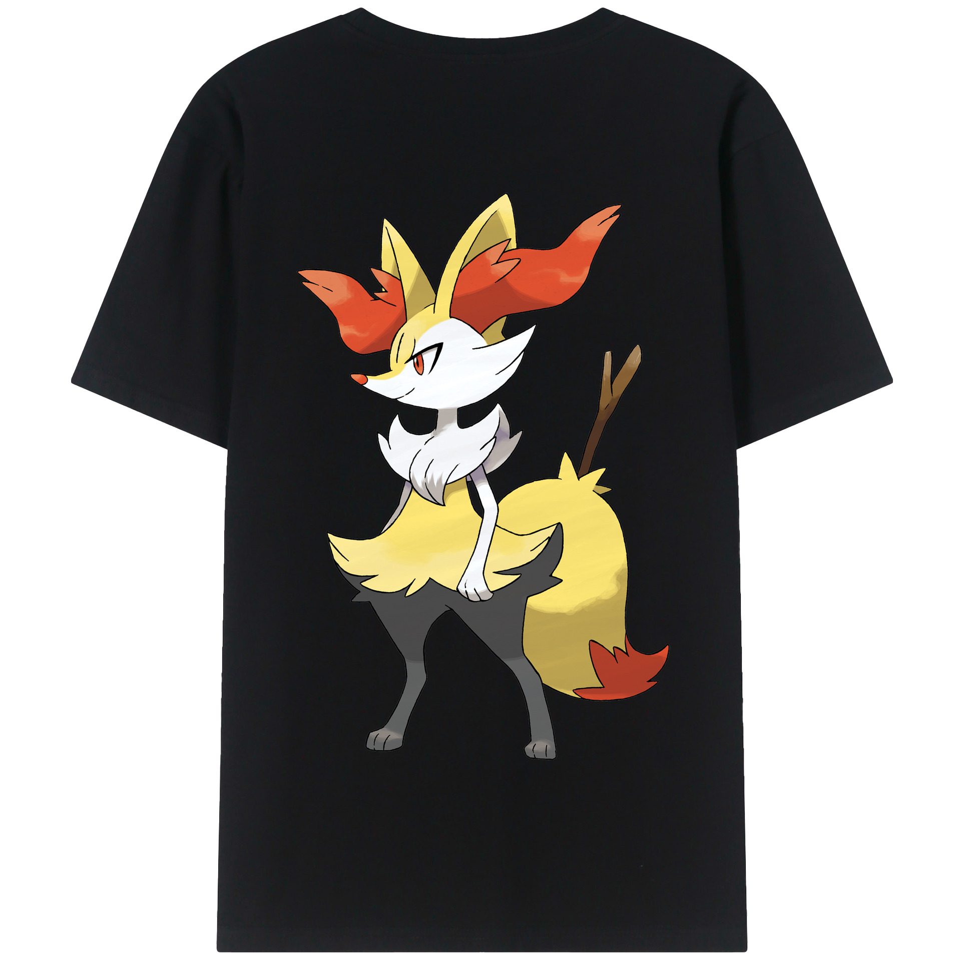 （画像用） ポケットモンスター Pokémon 綿100％半袖Tシャツ（背面プリント）