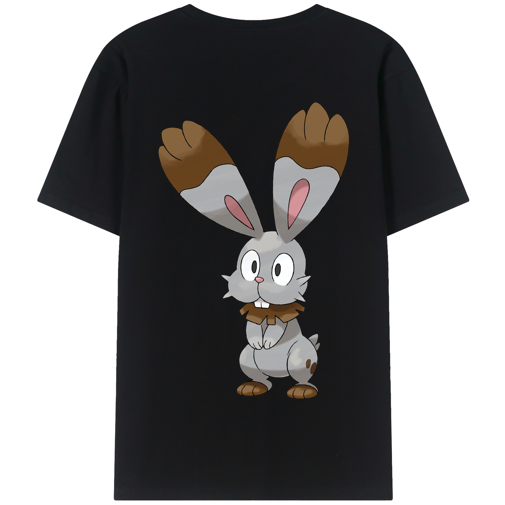 （画像用） ポケットモンスター Pokémon 綿100％半袖Tシャツ（背面プリント）