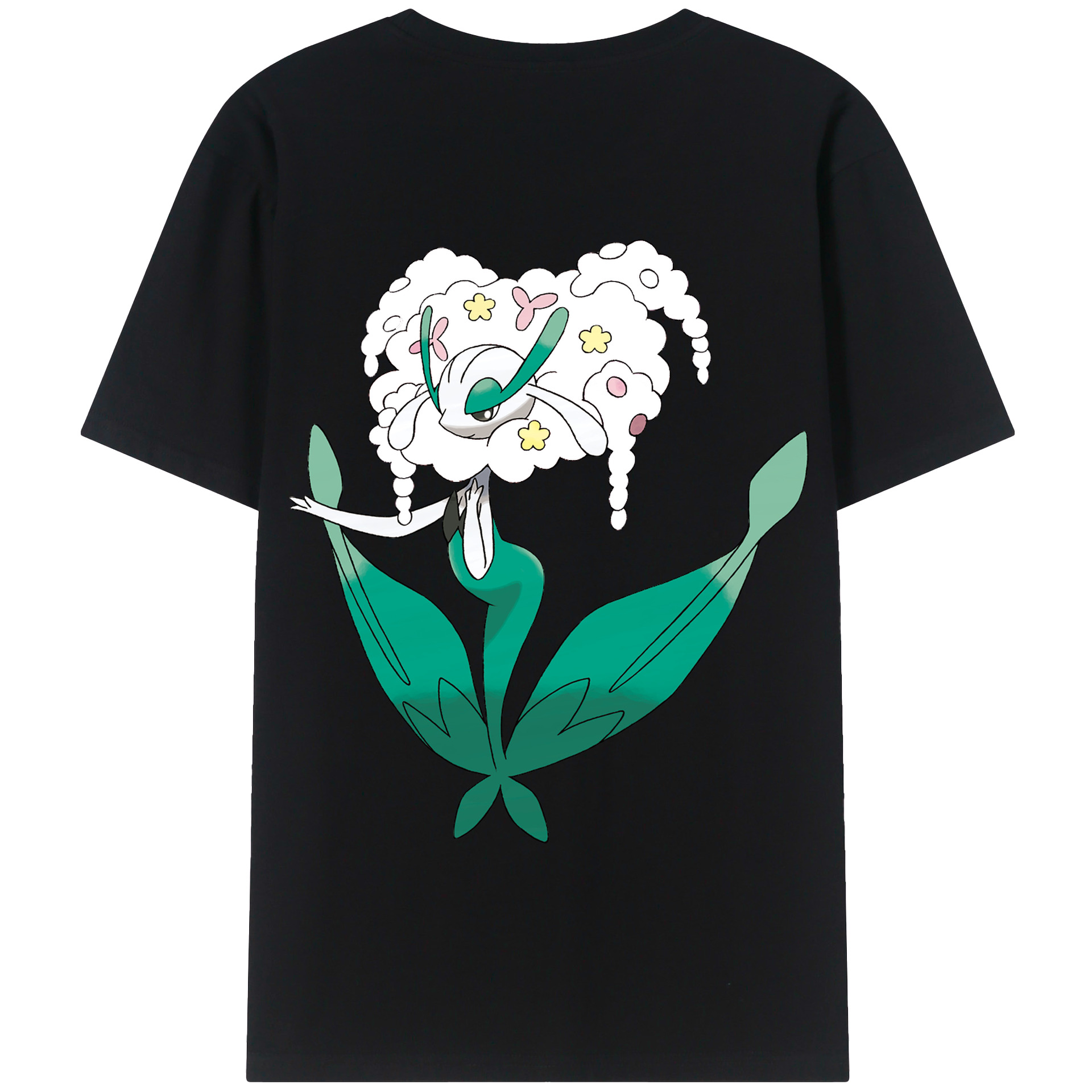 （画像用） ポケットモンスター Pokémon 綿100％半袖Tシャツ（背面プリント）