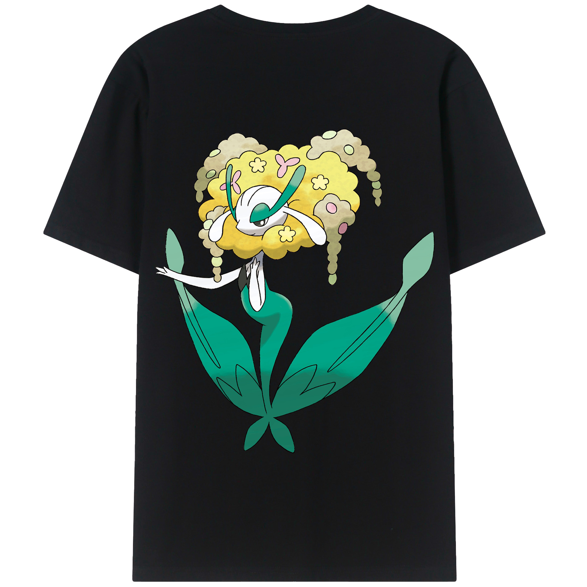 （画像用） ポケットモンスター Pokémon 綿100％半袖Tシャツ（背面プリント）