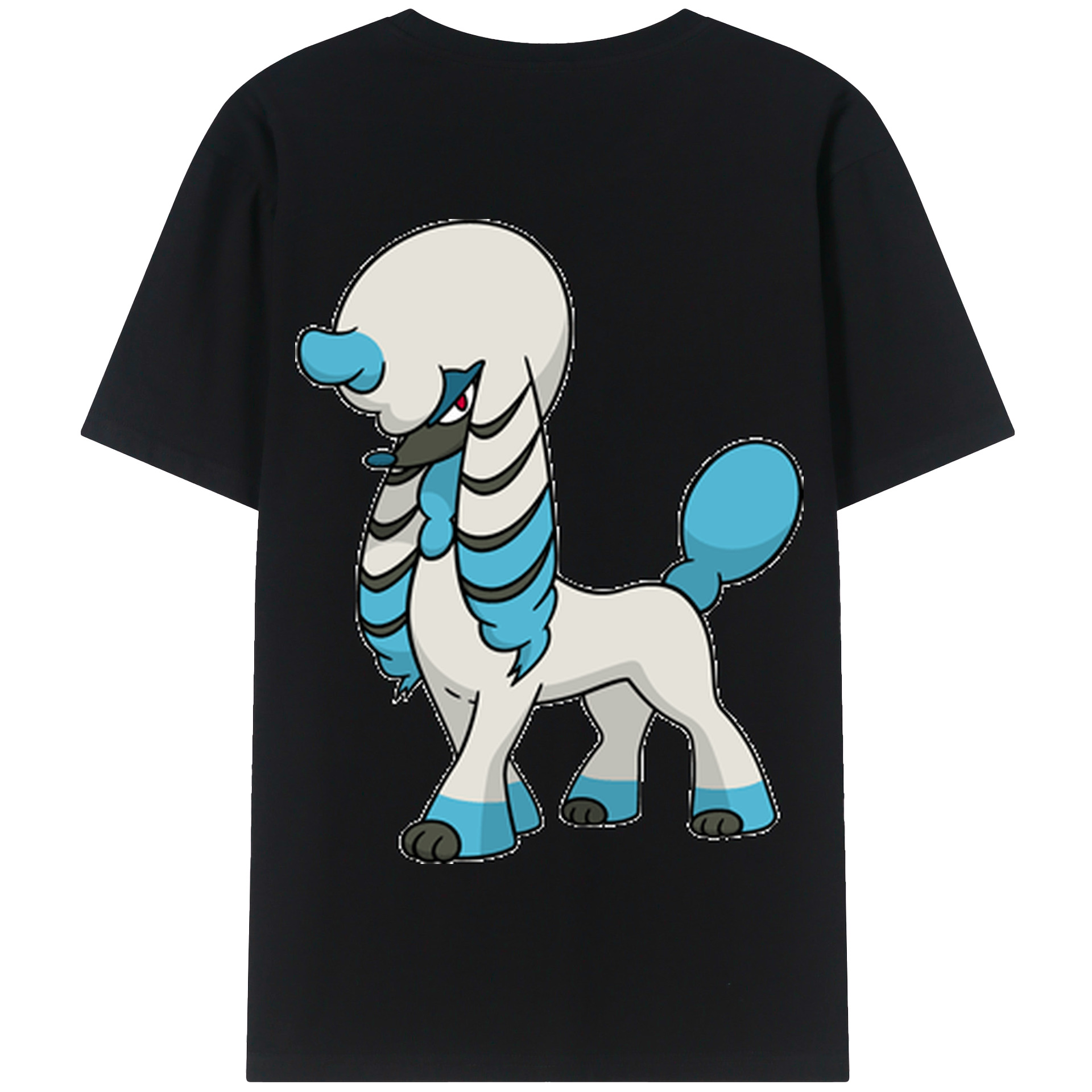 （画像用） ポケットモンスター Pokémon 綿100％半袖Tシャツ（背面プリント）