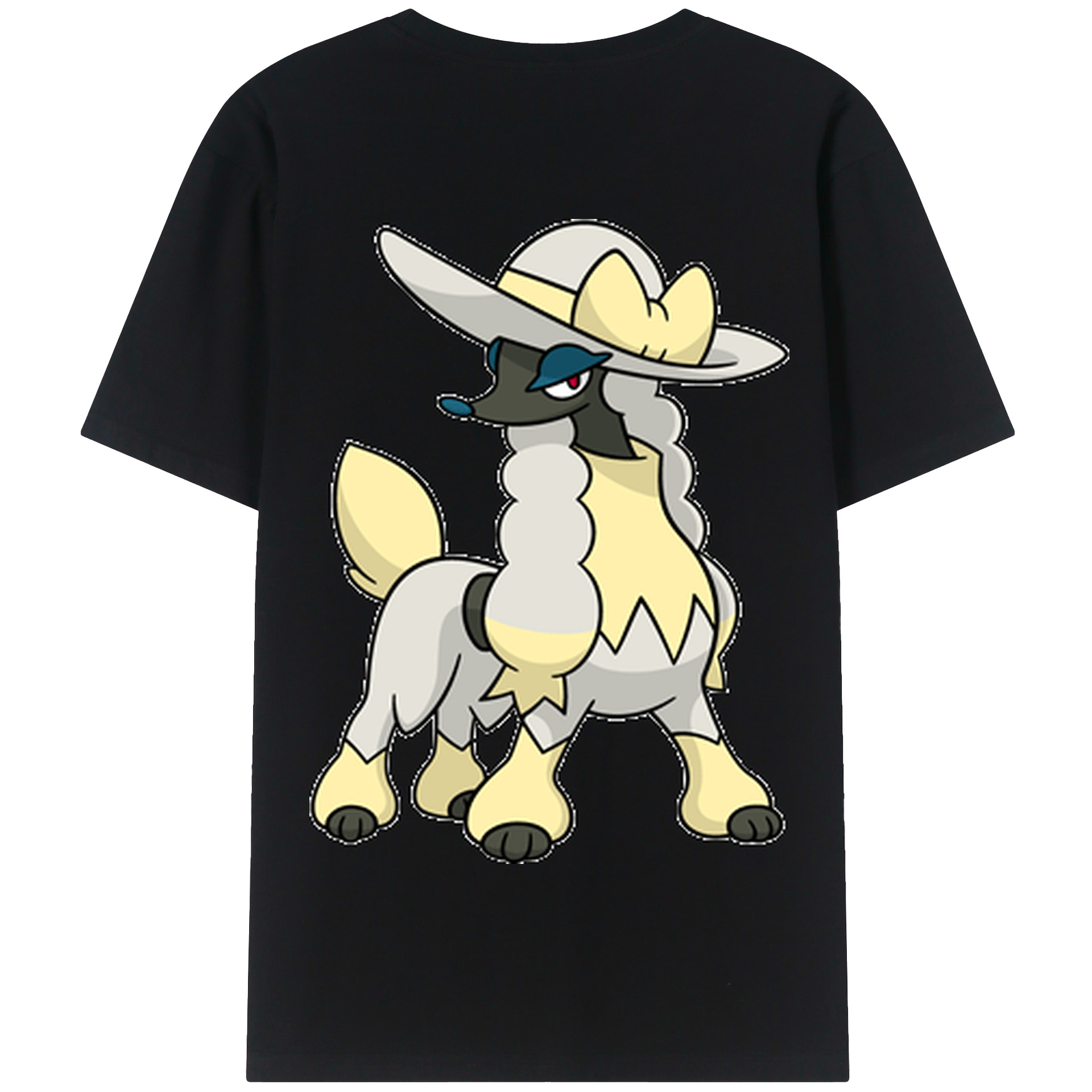 （画像用） ポケットモンスター Pokémon 綿100％半袖Tシャツ（背面プリント）