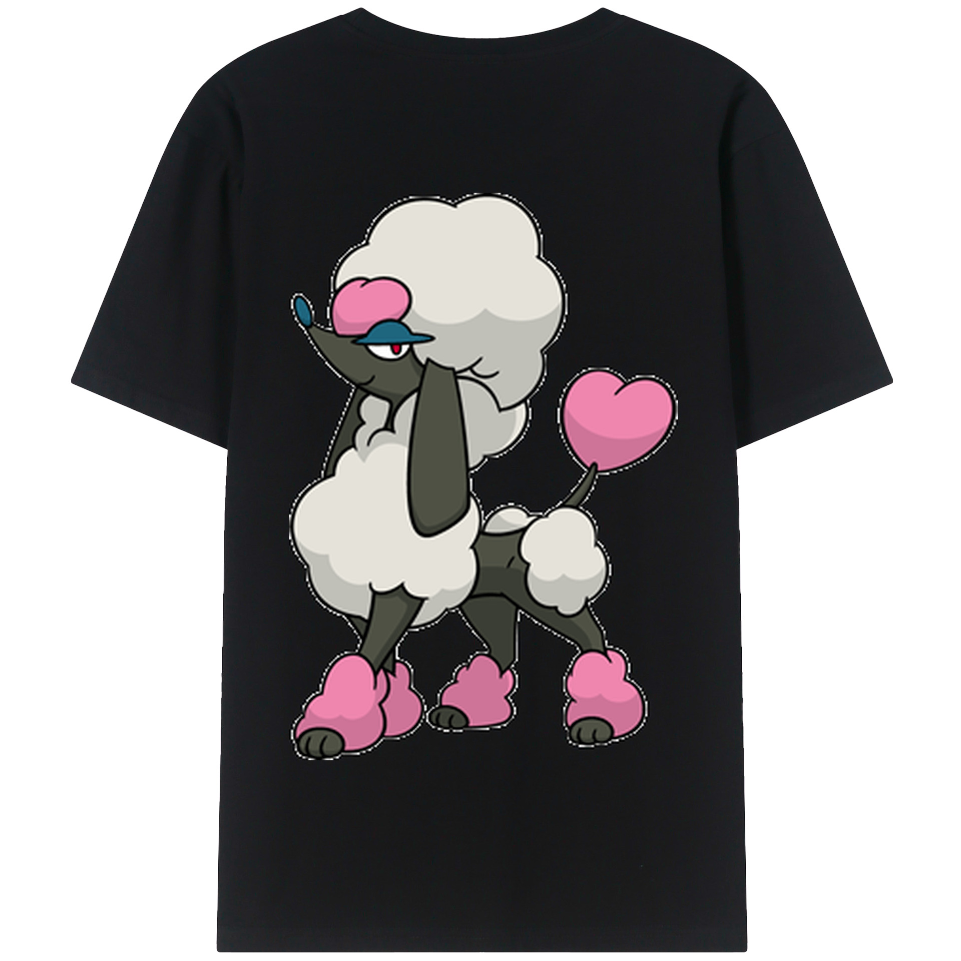 （画像用） ポケットモンスター Pokémon 綿100％半袖Tシャツ（背面プリント）