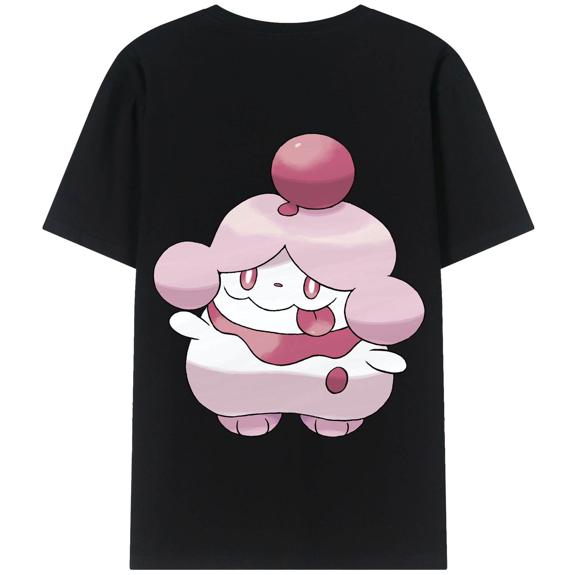 （画像用） ポケットモンスター Pokémon 綿100％半袖Tシャツ（背面プリント）