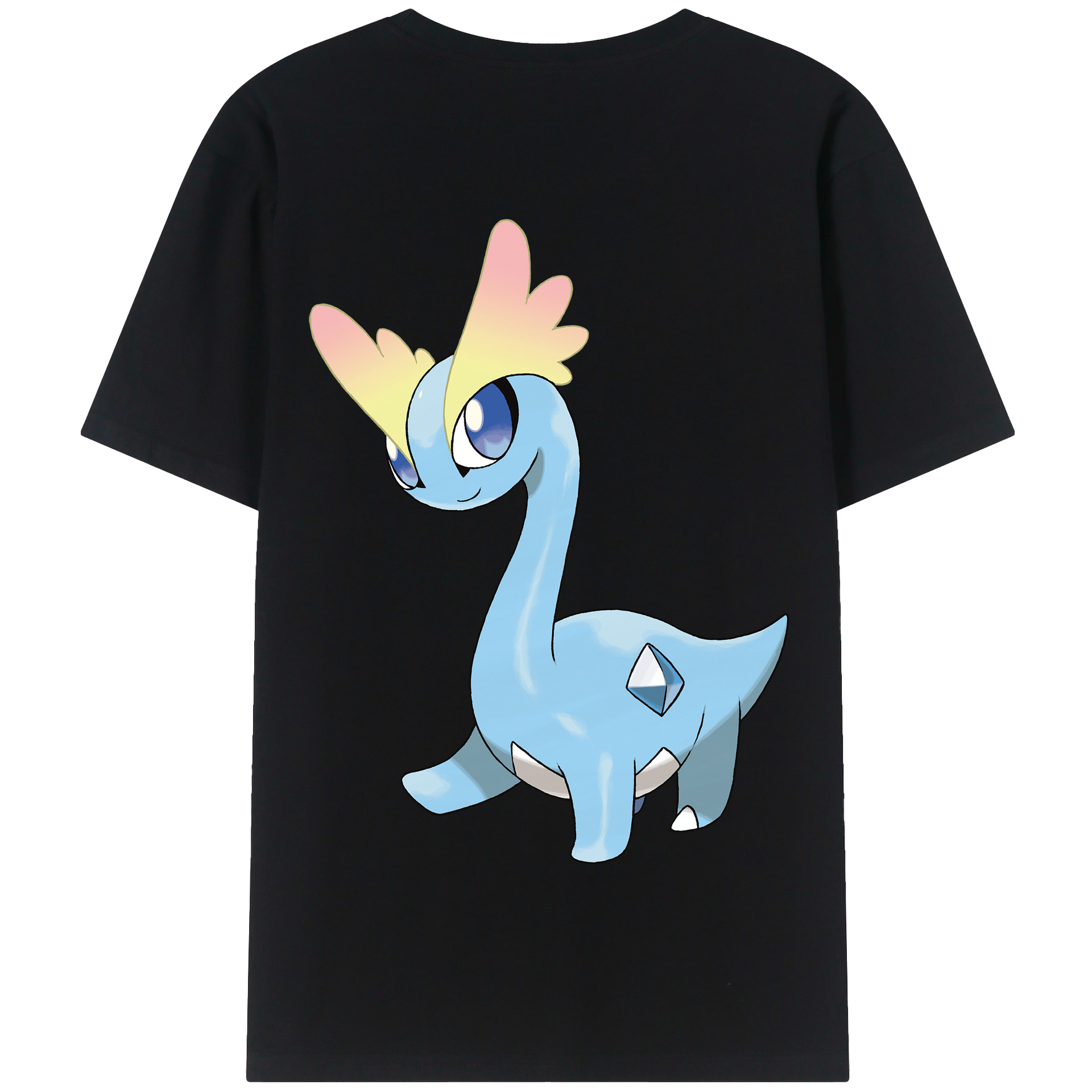 （画像用） ポケットモンスター Pokémon 綿100％半袖Tシャツ（背面プリント）
