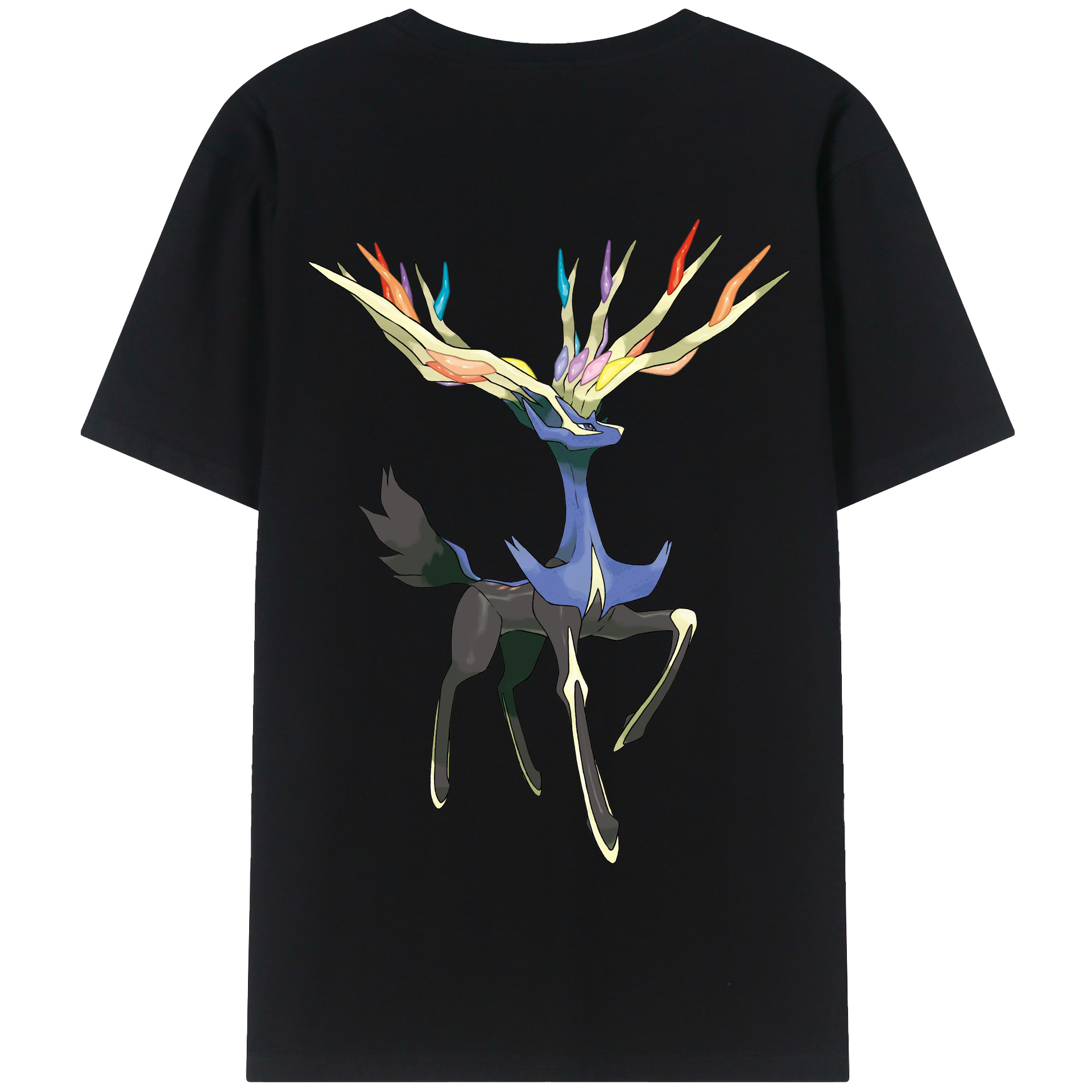 （画像用） ポケットモンスター Pokémon 綿100％半袖Tシャツ（背面プリント）