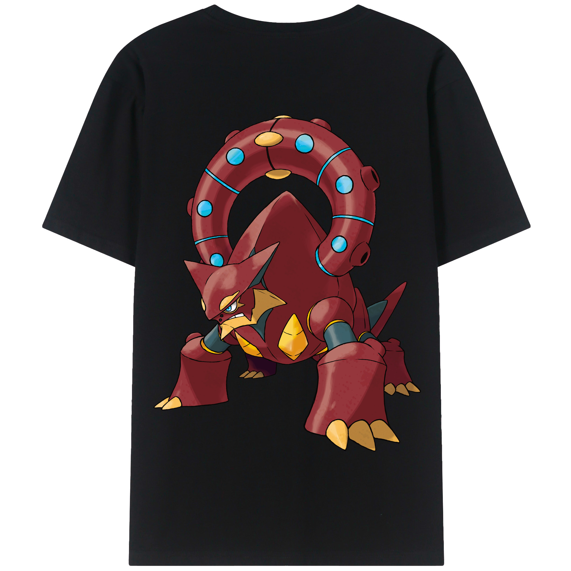 （画像用） ポケットモンスター Pokémon 綿100％半袖Tシャツ（背面プリント）