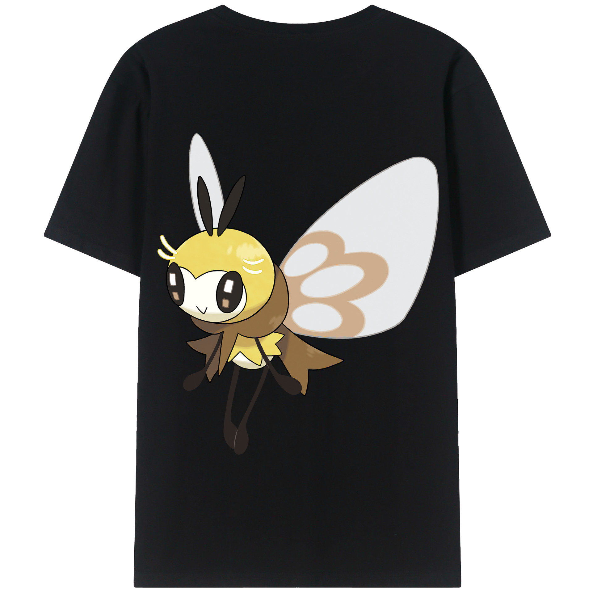 （画像用） ポケットモンスター Pokémon 綿100％半袖Tシャツ（背面プリント）