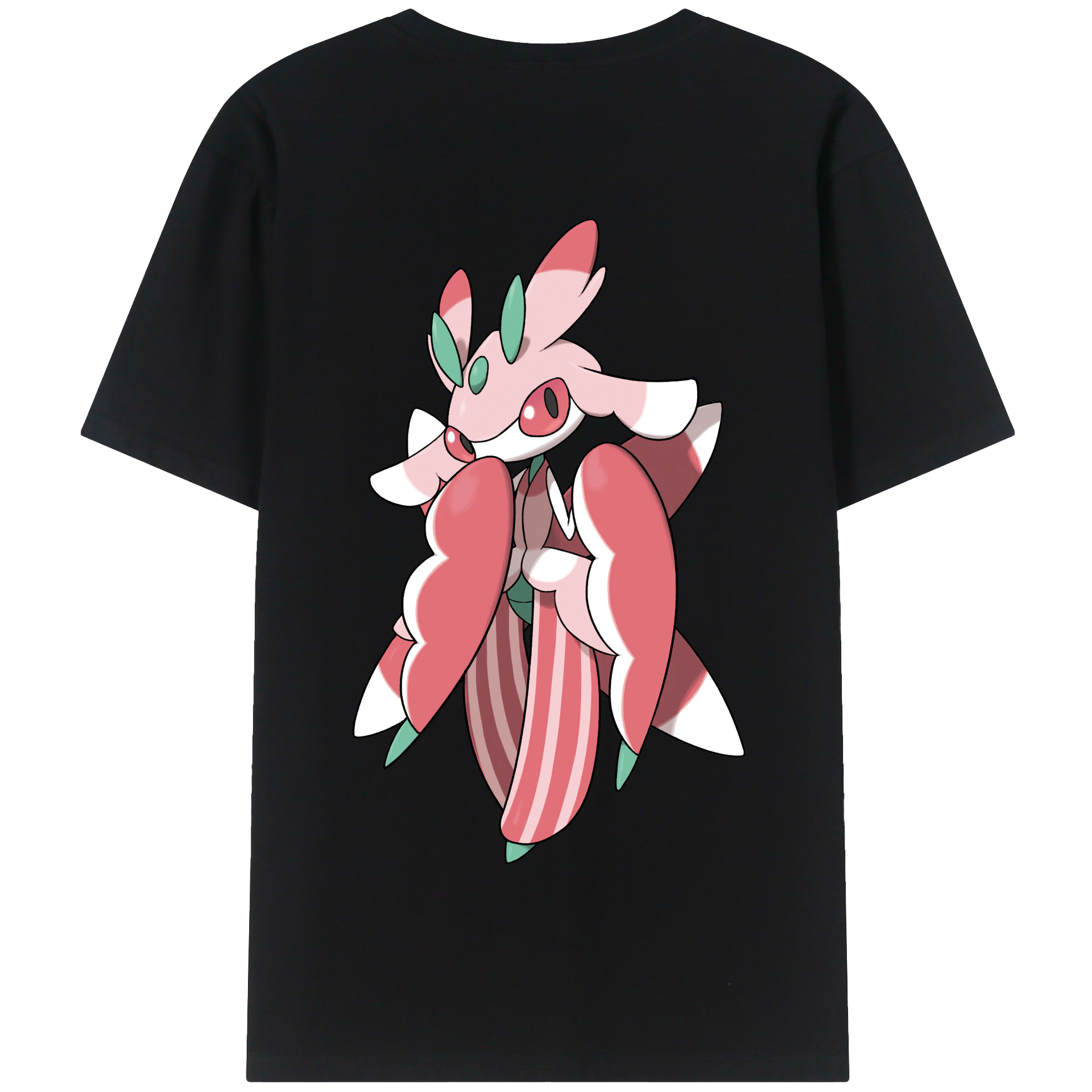 （画像用） ポケットモンスター Pokémon 綿100％半袖Tシャツ（背面プリント）