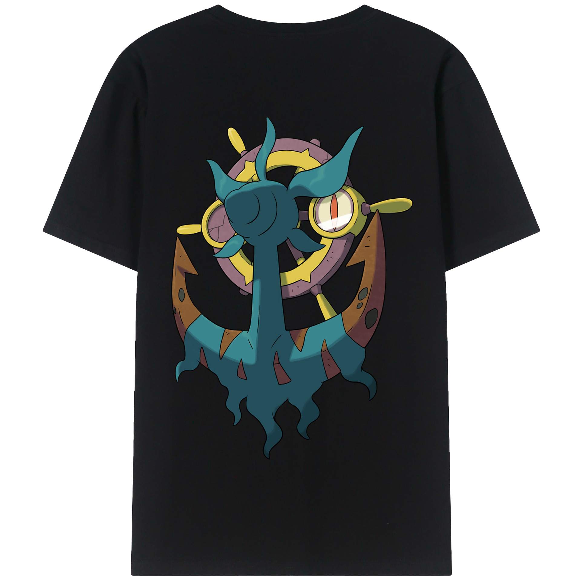 （画像用） ポケットモンスター Pokémon 綿100％半袖Tシャツ（背面プリント）