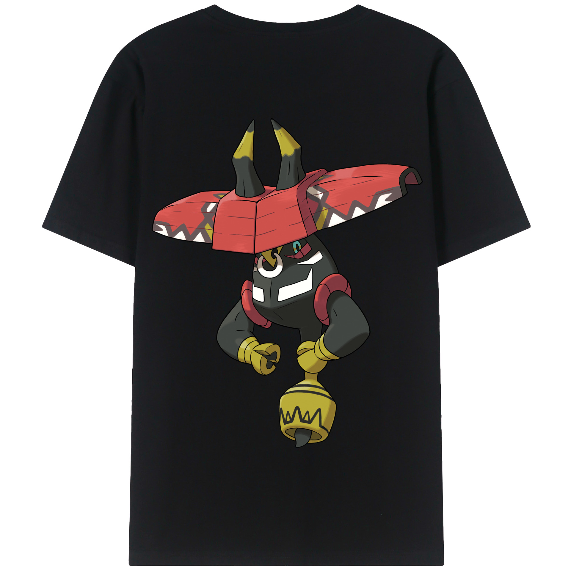 （画像用） ポケットモンスター Pokémon 綿100％半袖Tシャツ（背面プリント）