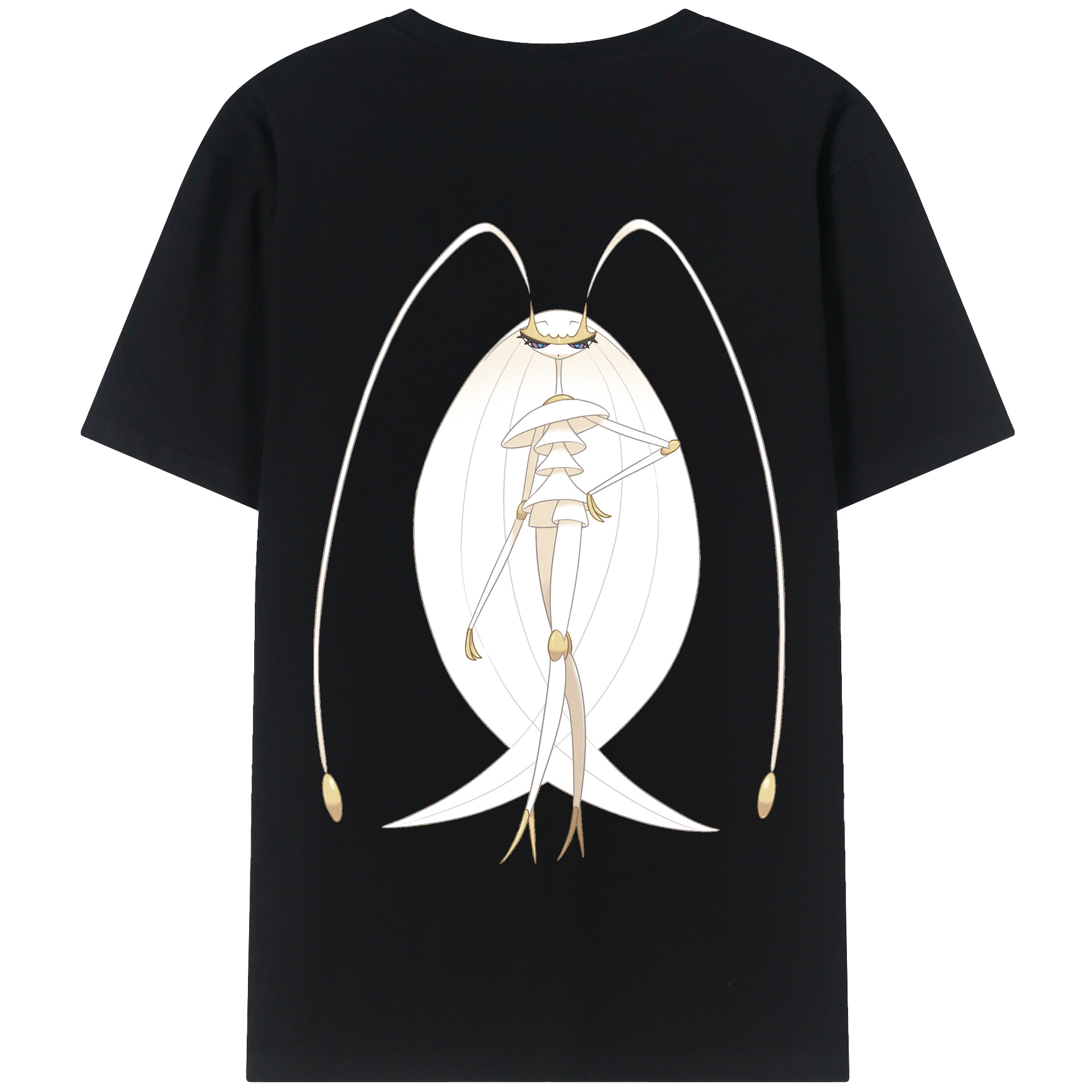 （画像用） ポケットモンスター Pokémon 綿100％半袖Tシャツ（背面プリント）