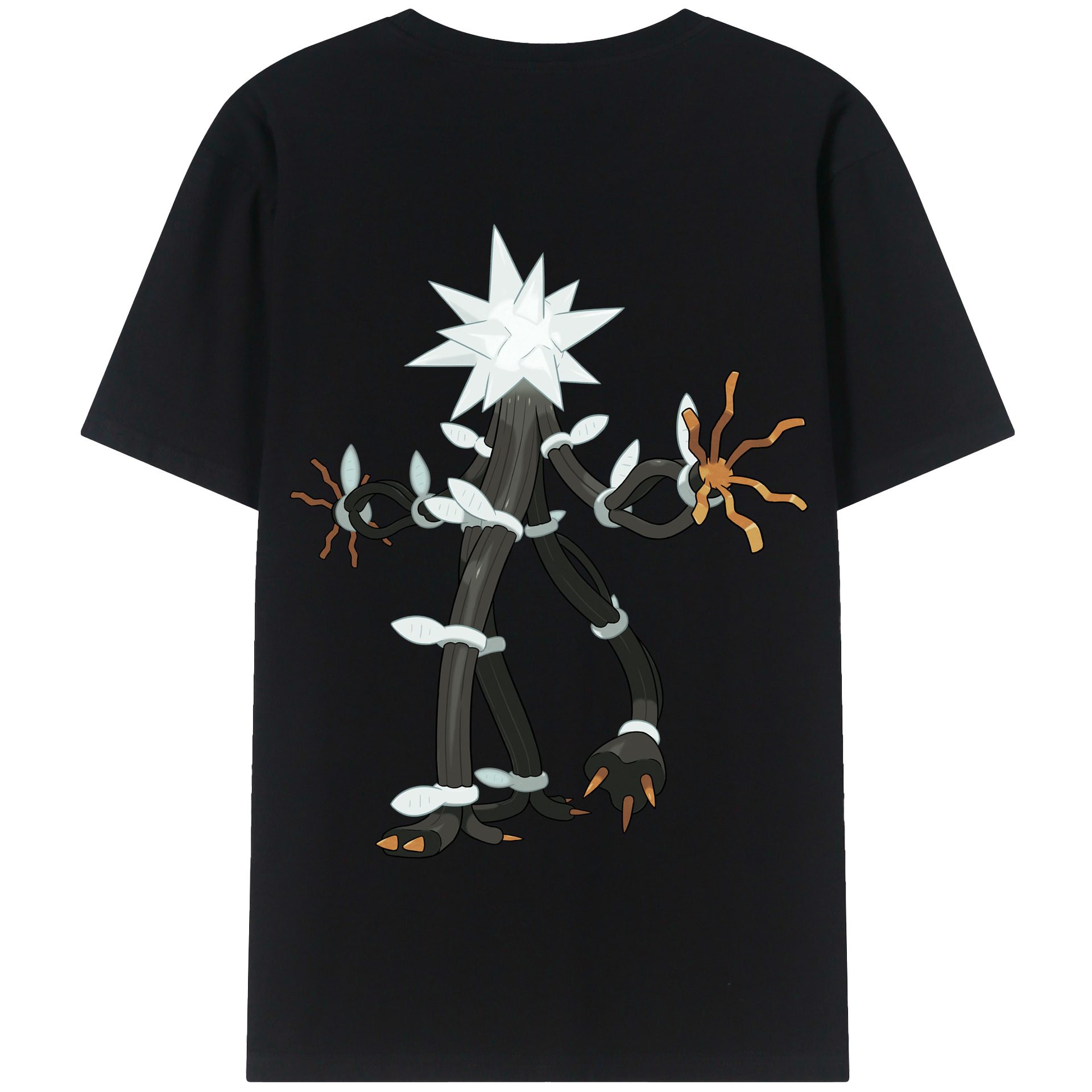 （画像用） ポケットモンスター Pokémon 綿100％半袖Tシャツ（背面プリント）