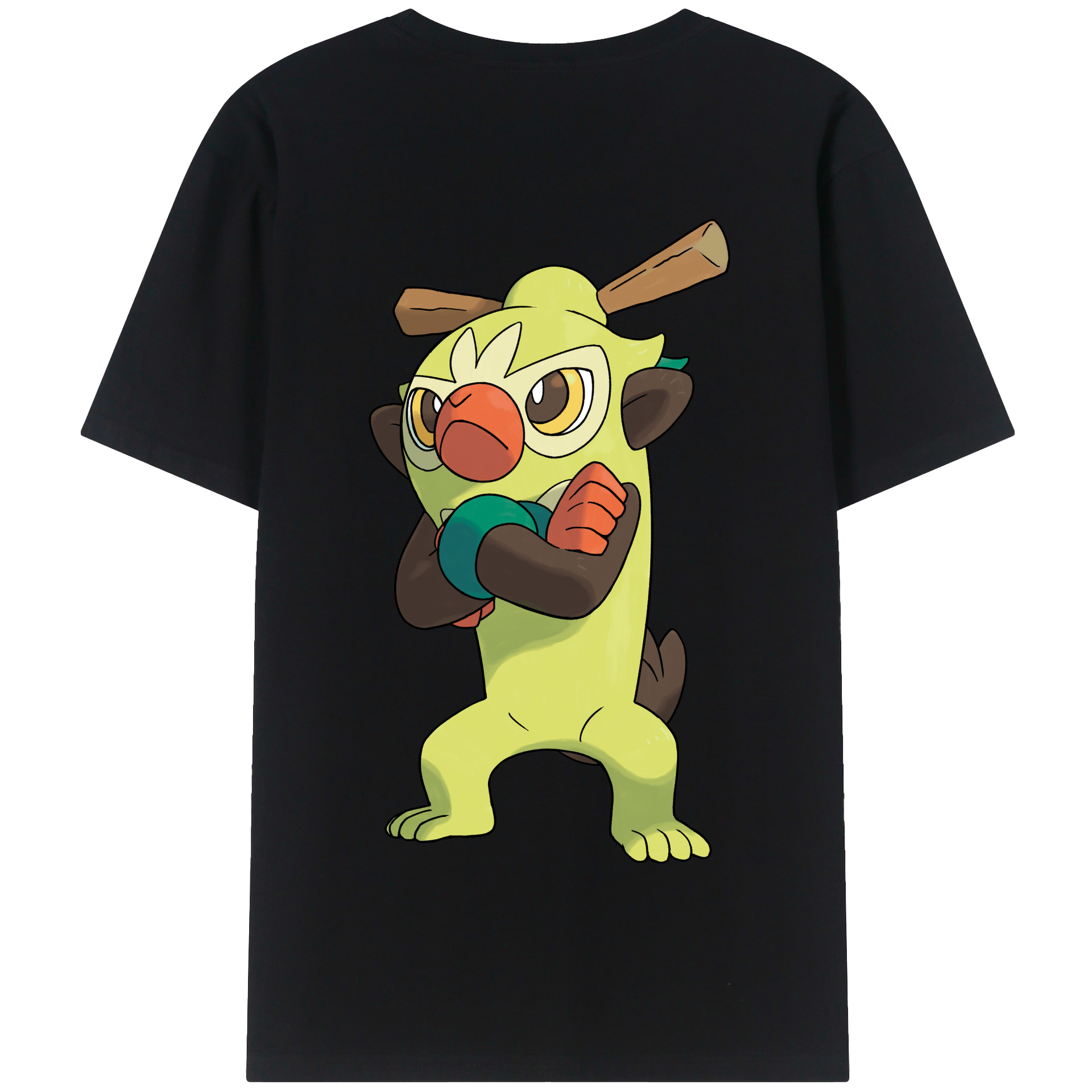（画像用） ポケットモンスター Pokémon 綿100％半袖Tシャツ（背面プリント）