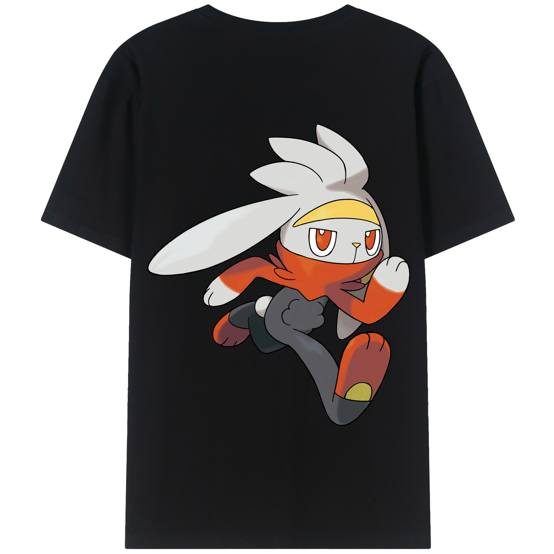 （画像用） ポケットモンスター Pokémon 綿100％半袖Tシャツ（背面プリント）