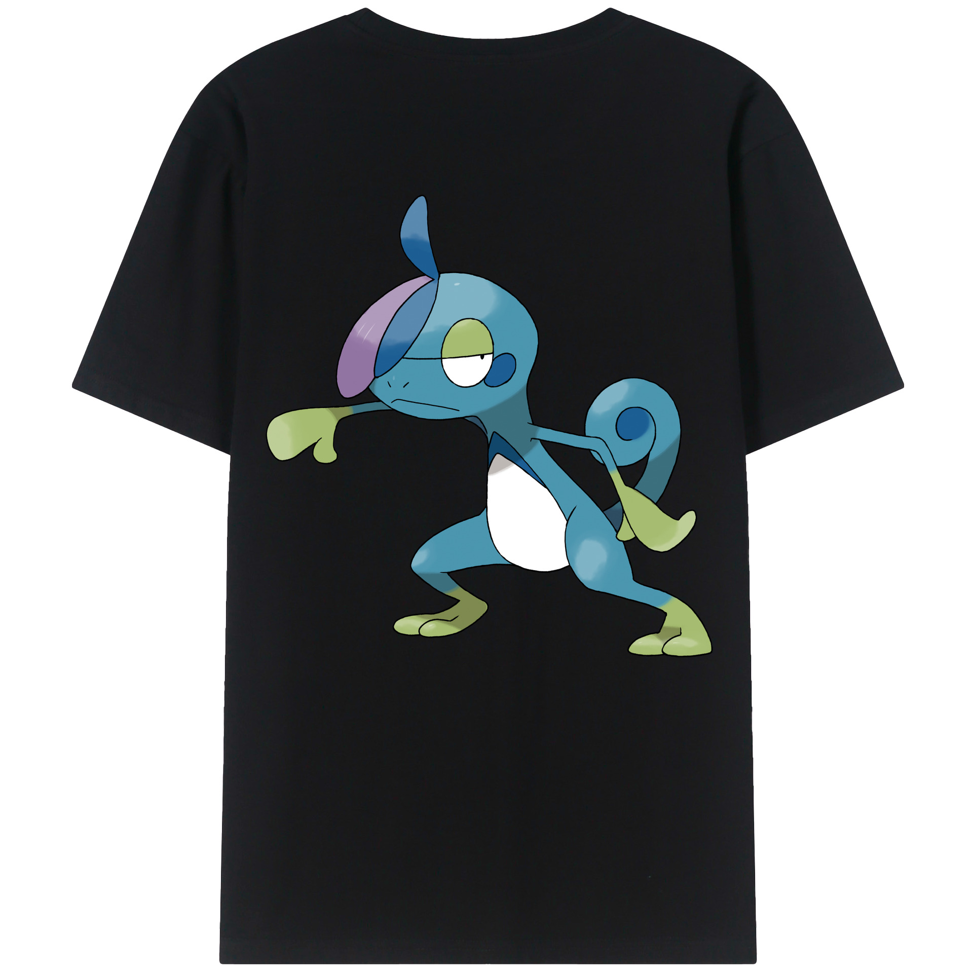 （画像用） ポケットモンスター Pokémon 綿100％半袖Tシャツ（背面プリント）