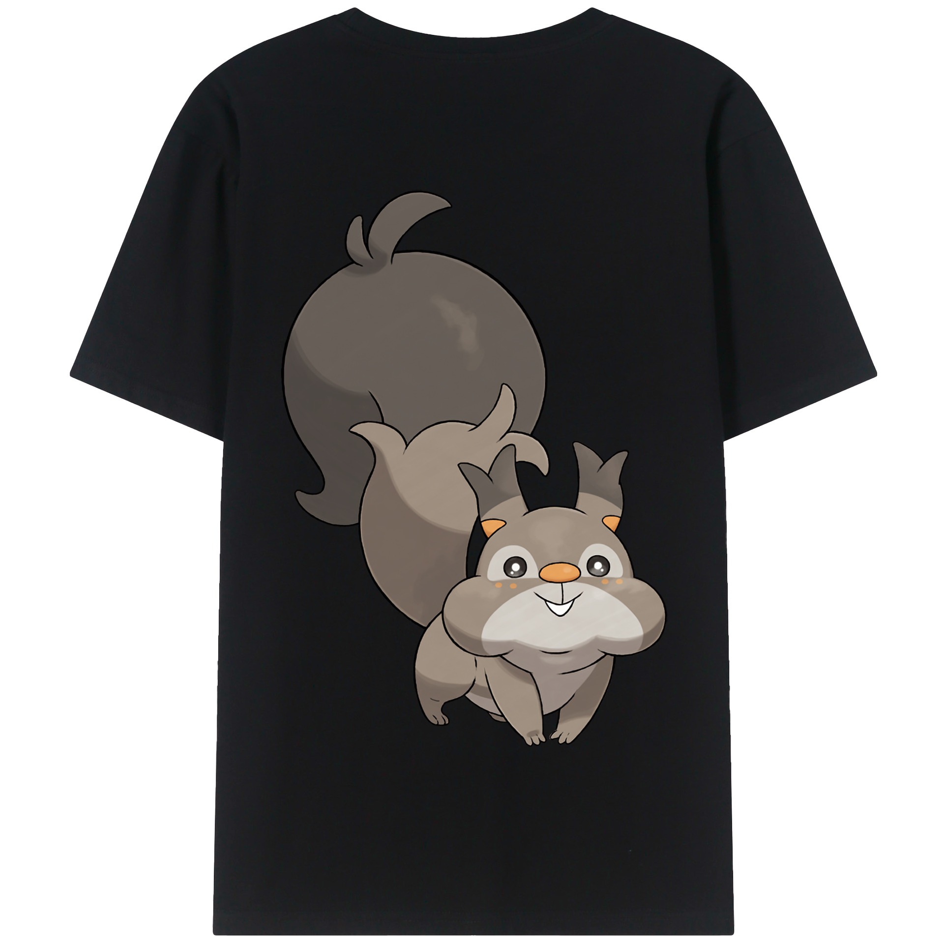 （画像用） ポケットモンスター Pokémon 綿100％半袖Tシャツ（背面プリント）