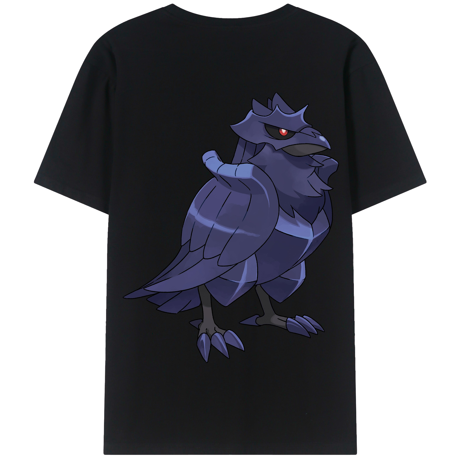 （画像用） ポケットモンスター Pokémon 綿100％半袖Tシャツ（背面プリント）