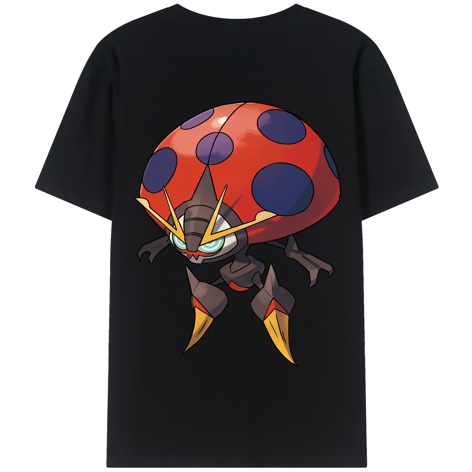 （画像用） ポケットモンスター Pokémon 綿100％半袖Tシャツ（背面プリント）