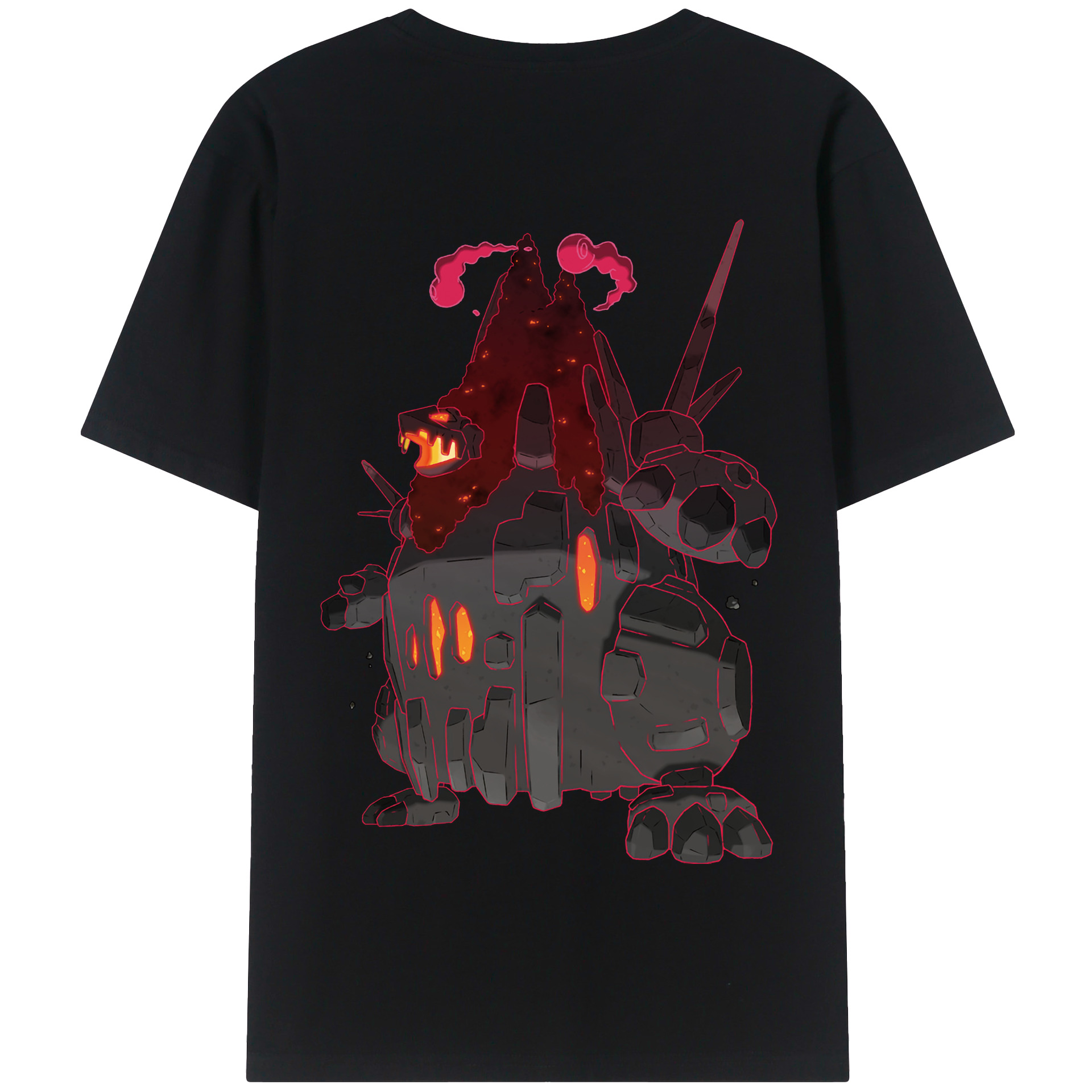 （画像用） ポケットモンスター Pokémon 綿100％半袖Tシャツ（背面プリント）