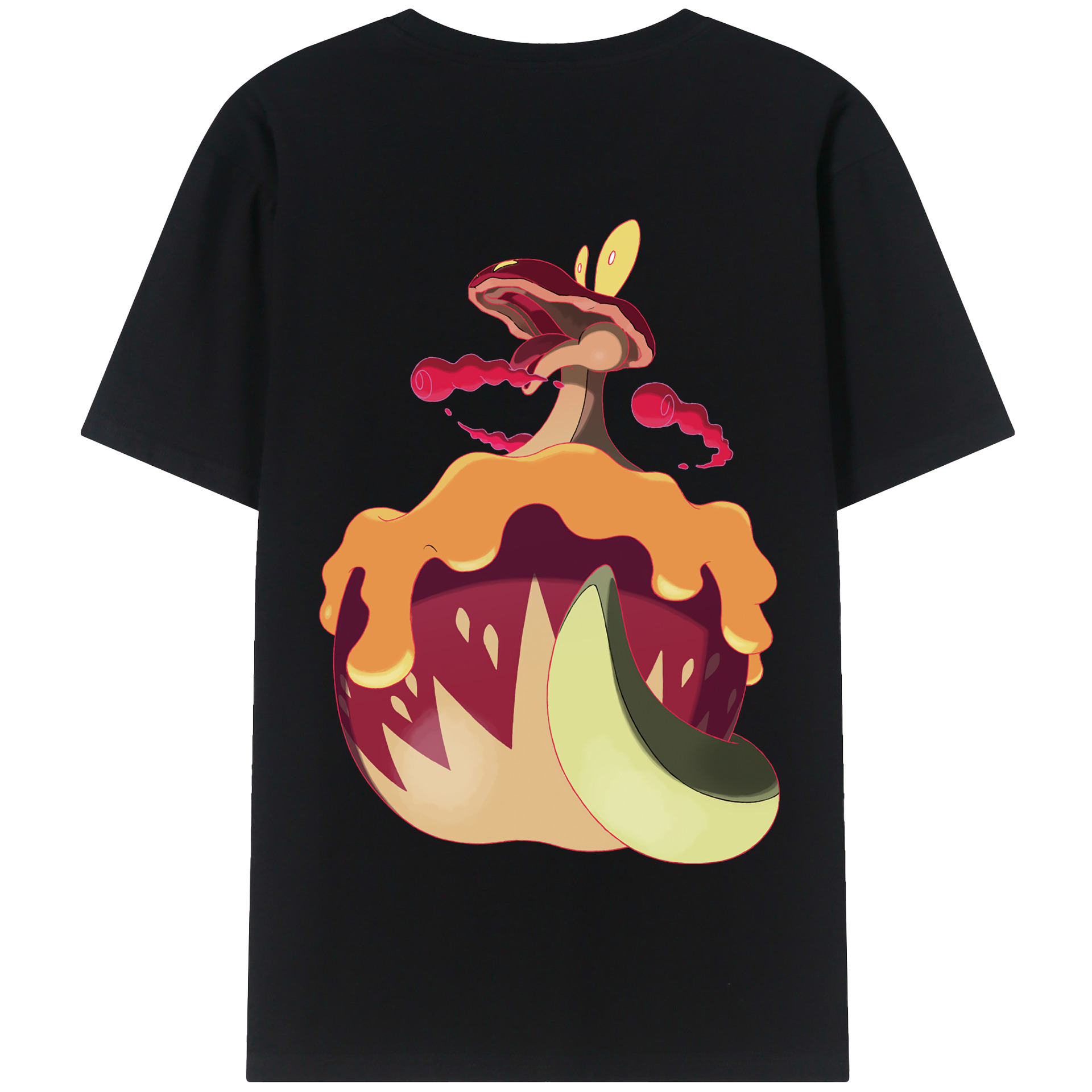（画像用） ポケットモンスター Pokémon 綿100％半袖Tシャツ（背面プリント）