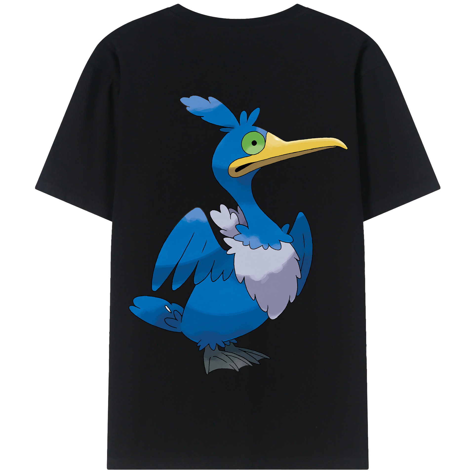 （画像用） ポケットモンスター Pokémon 綿100％半袖Tシャツ（背面プリント）