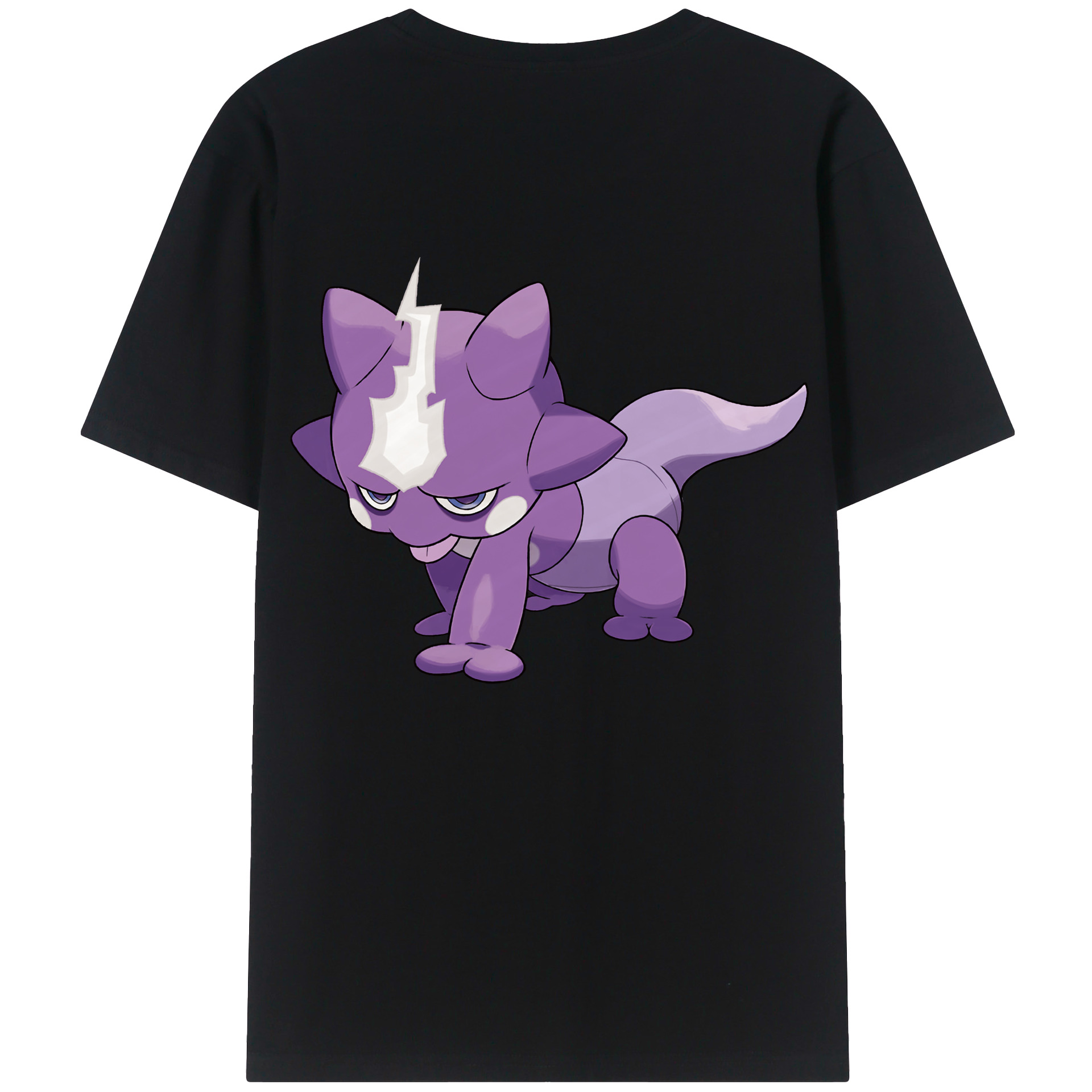 （画像用） ポケットモンスター Pokémon 綿100％半袖Tシャツ（背面プリント）