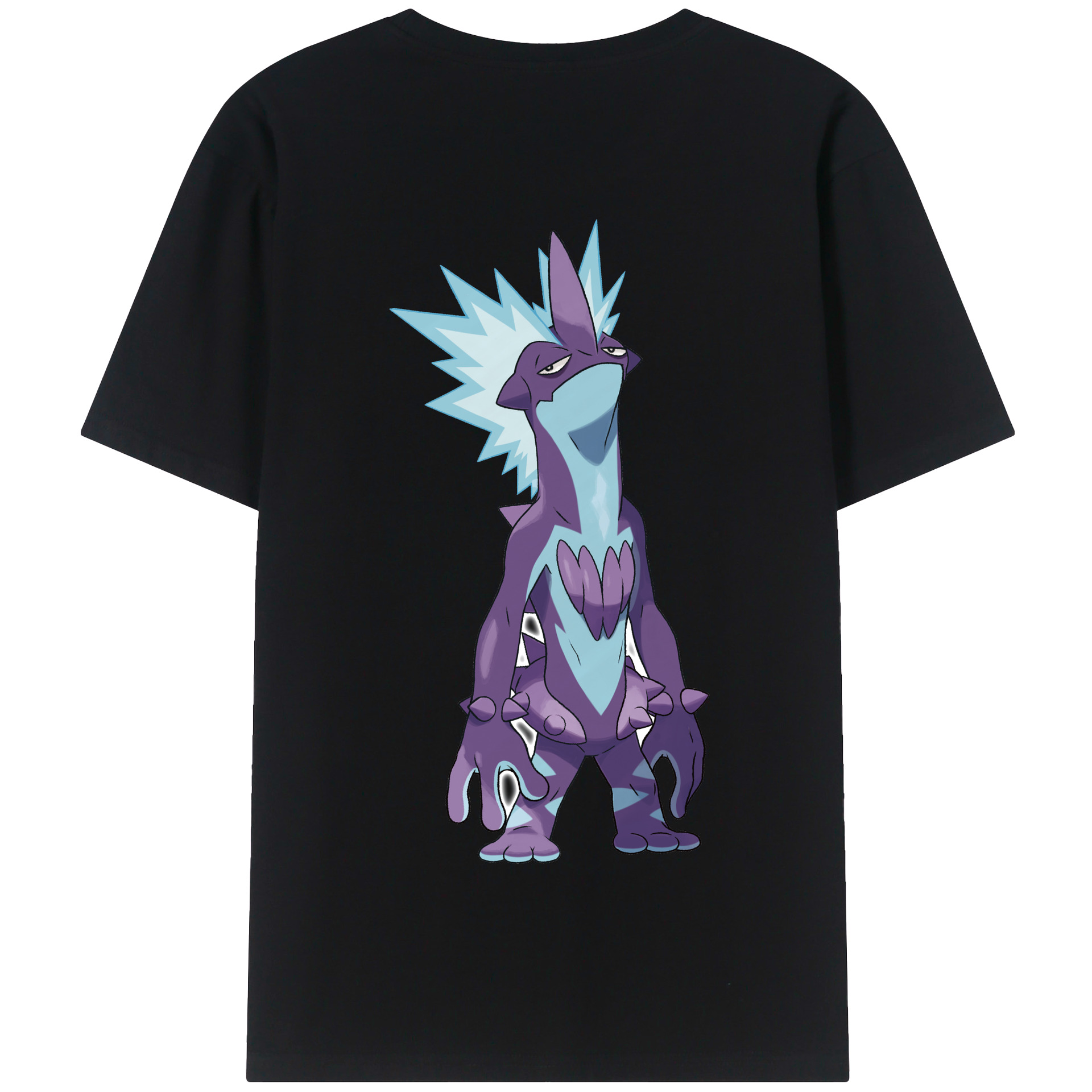 （画像用） ポケットモンスター Pokémon 綿100％半袖Tシャツ（背面プリント）