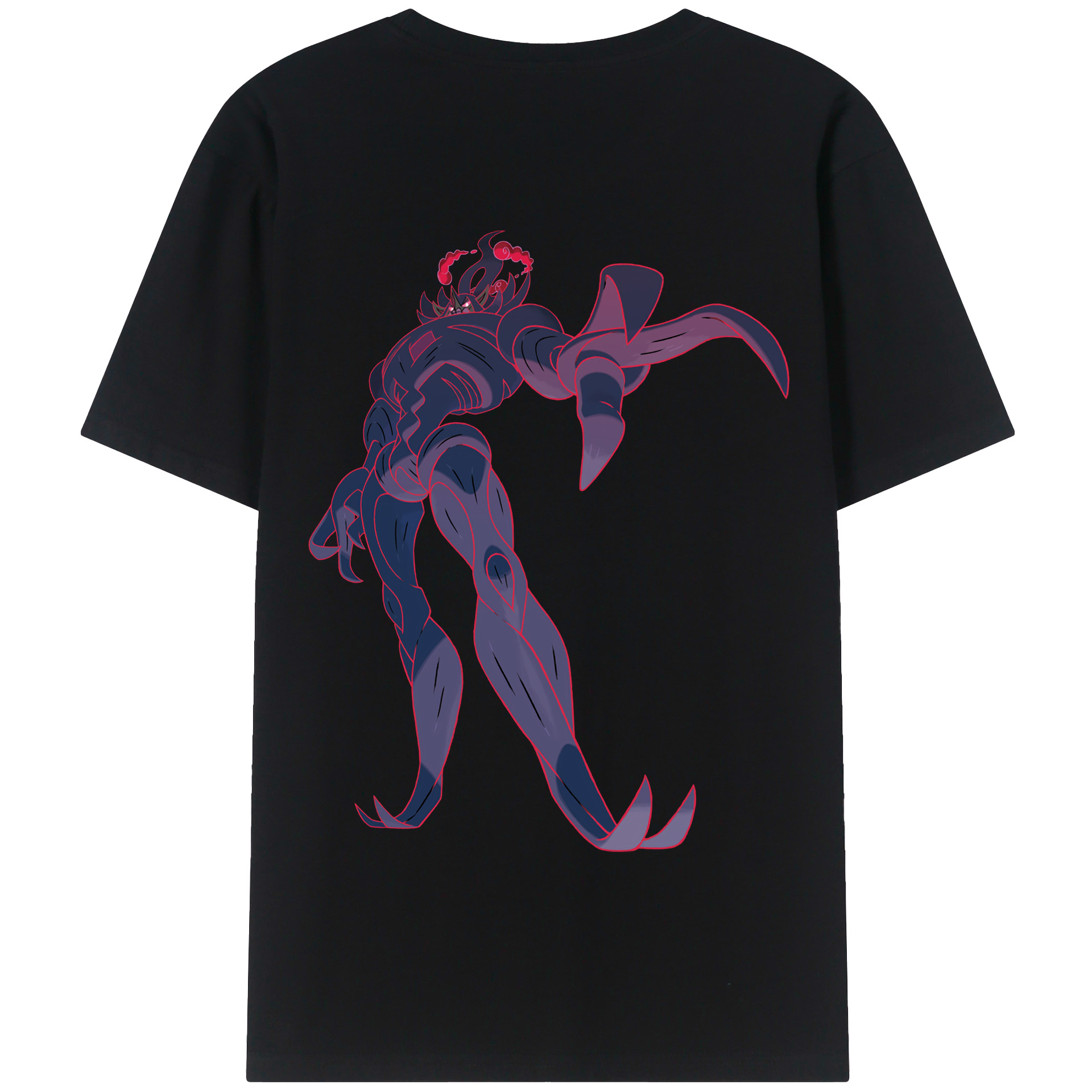 （画像用） ポケットモンスター Pokémon 綿100％半袖Tシャツ（背面プリント）