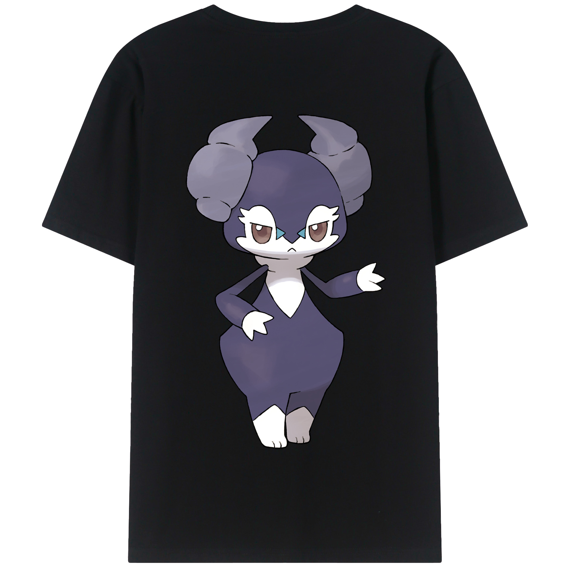 （画像用） ポケットモンスター Pokémon 綿100％半袖Tシャツ（背面プリント）