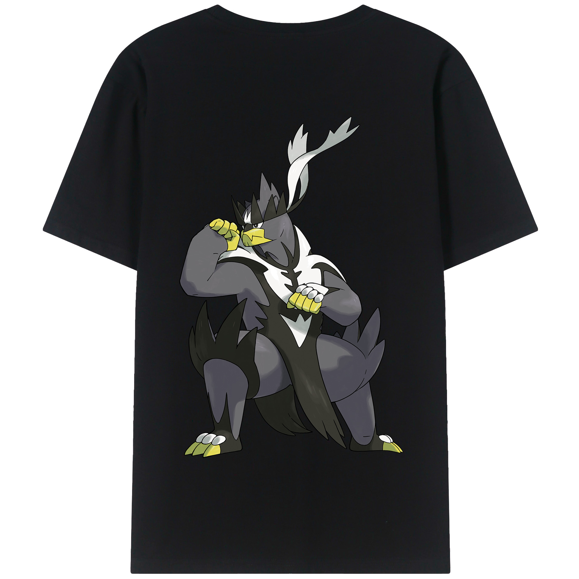 （画像用） ポケットモンスター Pokémon 綿100％半袖Tシャツ（背面プリント）