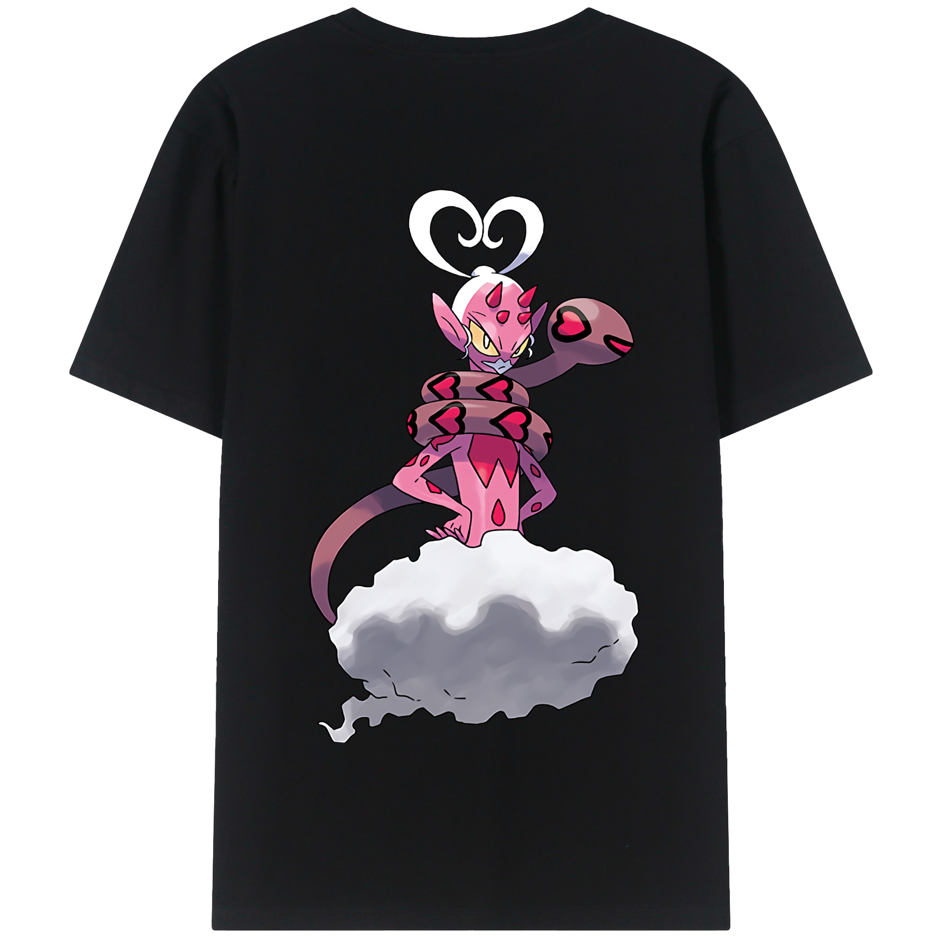 （画像用） ポケットモンスター Pokémon 綿100％半袖Tシャツ（背面プリント）